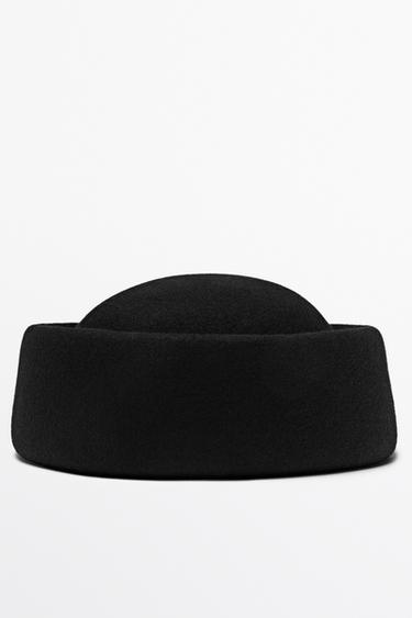 100% Wool Skullcap — BLACK 3