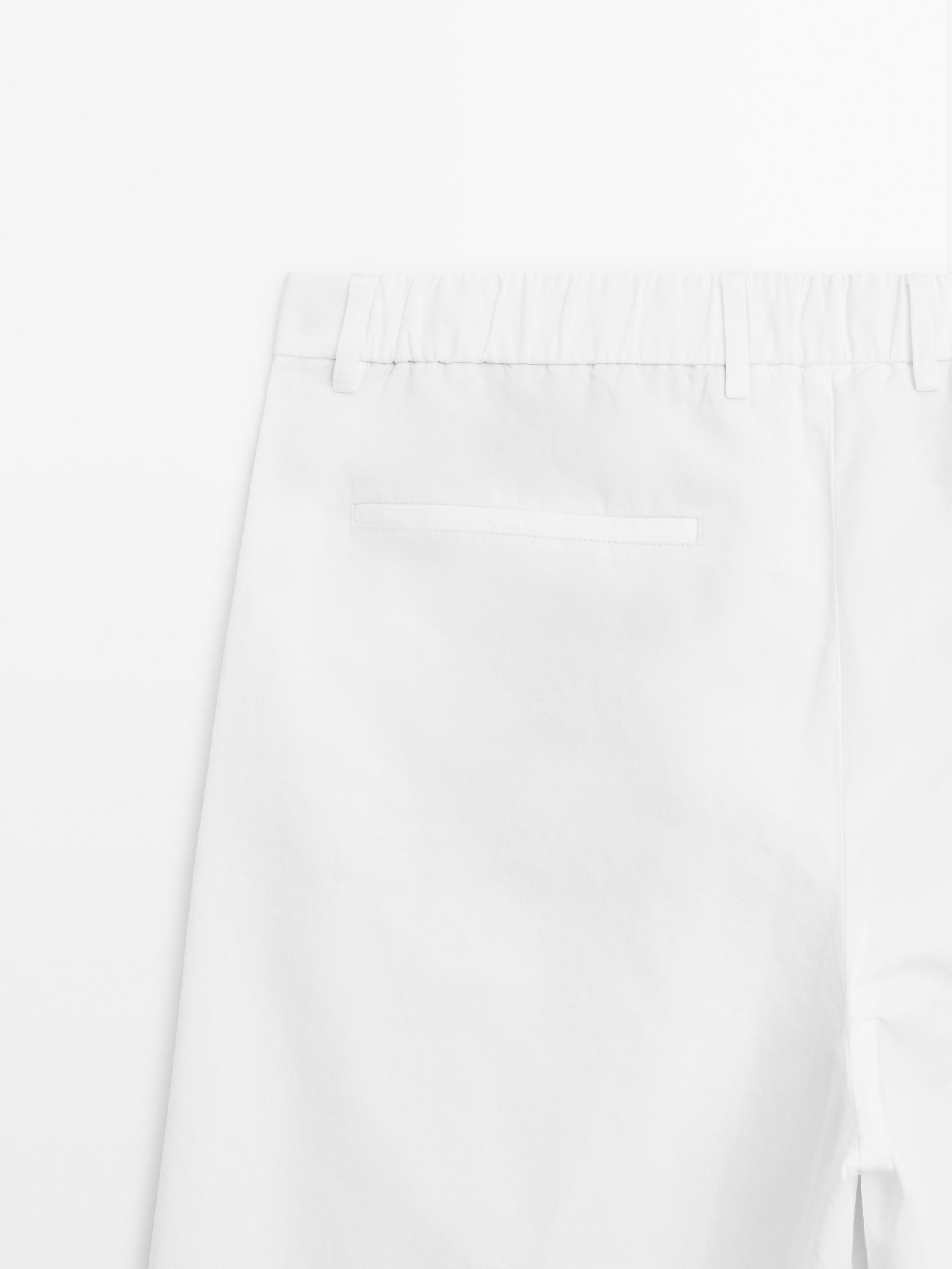 Kalhoty balloon fit s dvojitými záševky