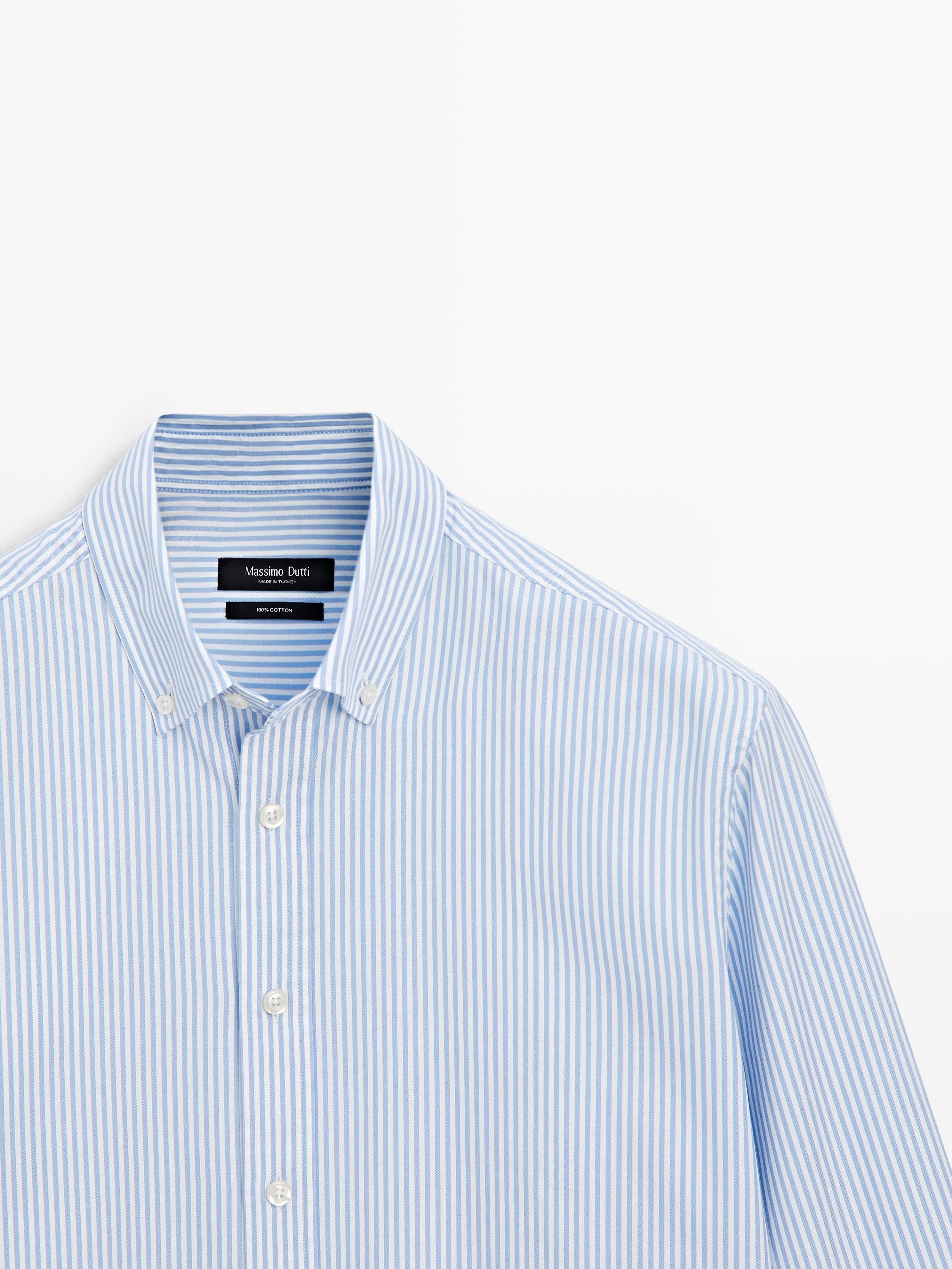Camisa oxford 100% algodón