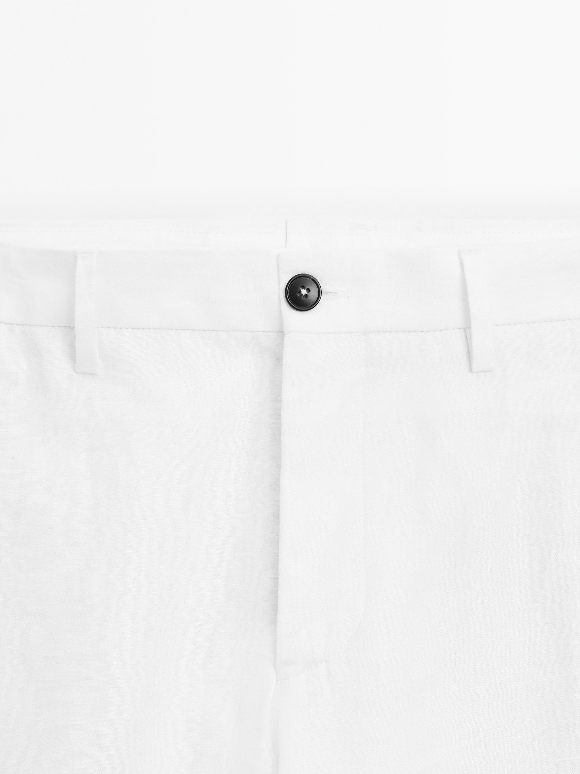 Lightweight 100% linen trousers