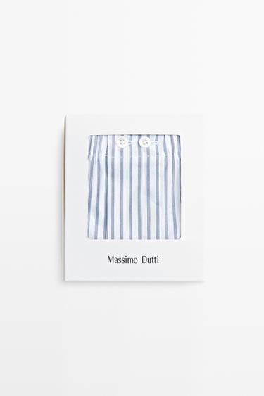 100% cotton striped boxers — WHITE 5