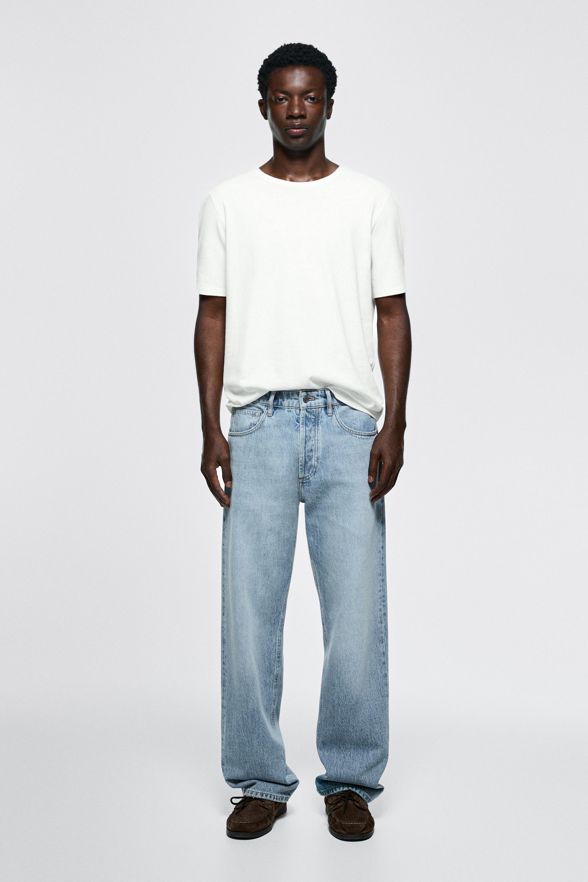 Wide-leg jeans — Light Blue