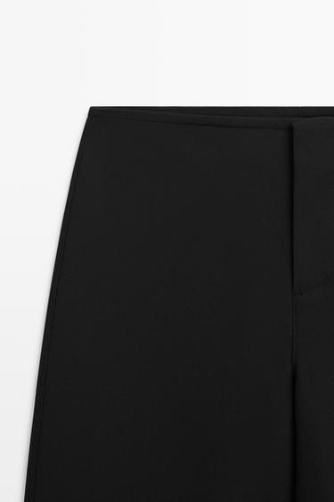 Technical straight-leg pants — BLACK 9
