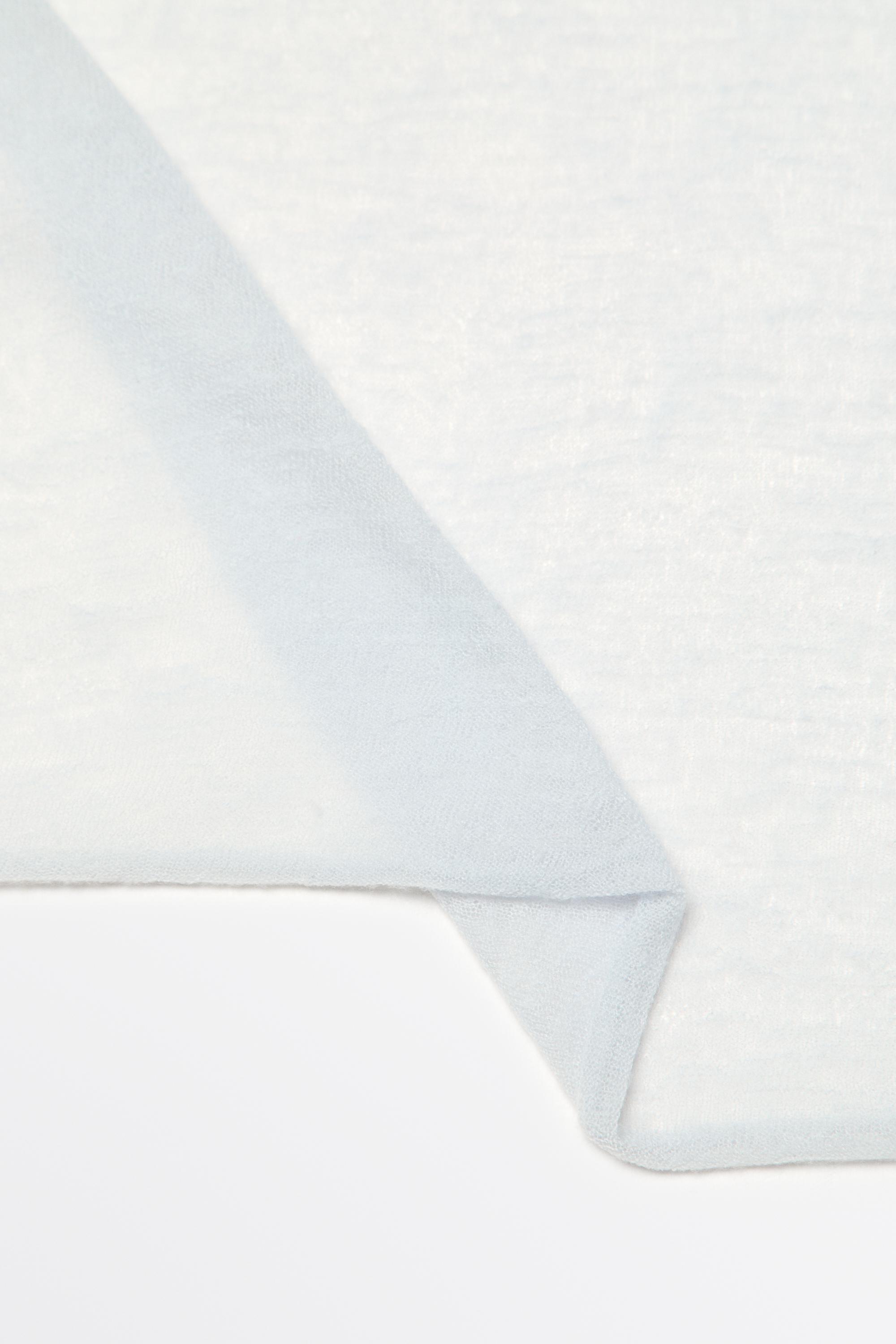 100% Cashmere scarf — SKY BLUE