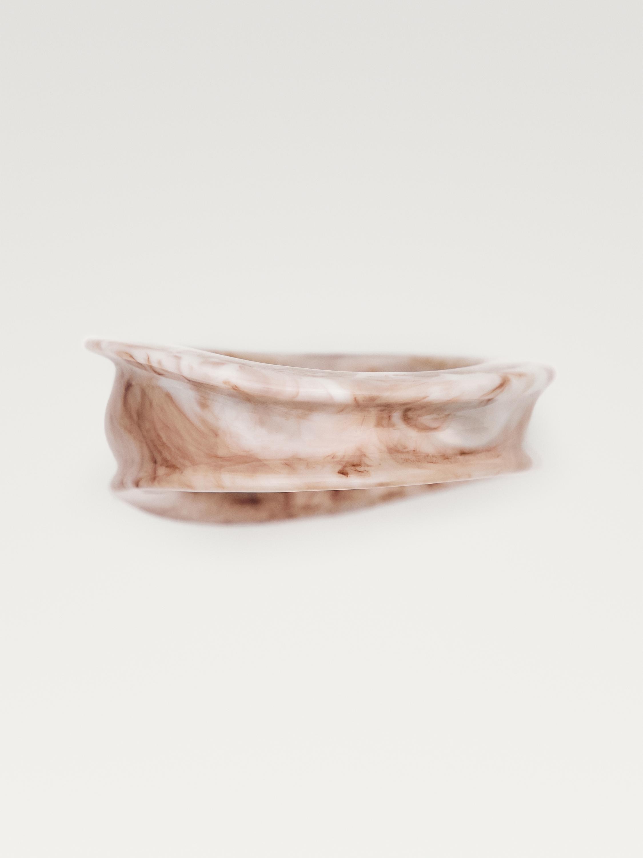 Armband aus Kunstharz in Marmoroptik