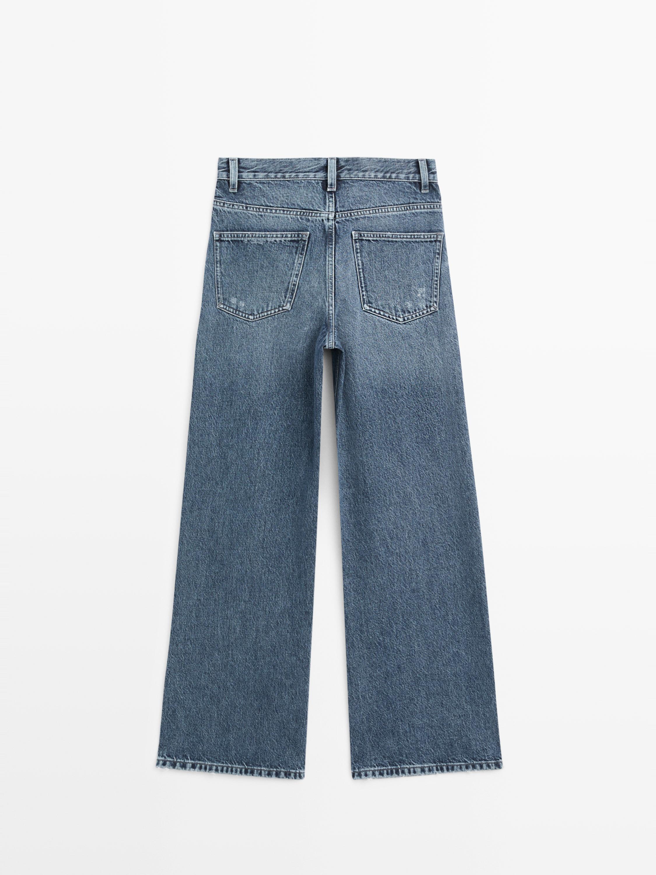 Wide-leg jeans — MEDIUM BLUE