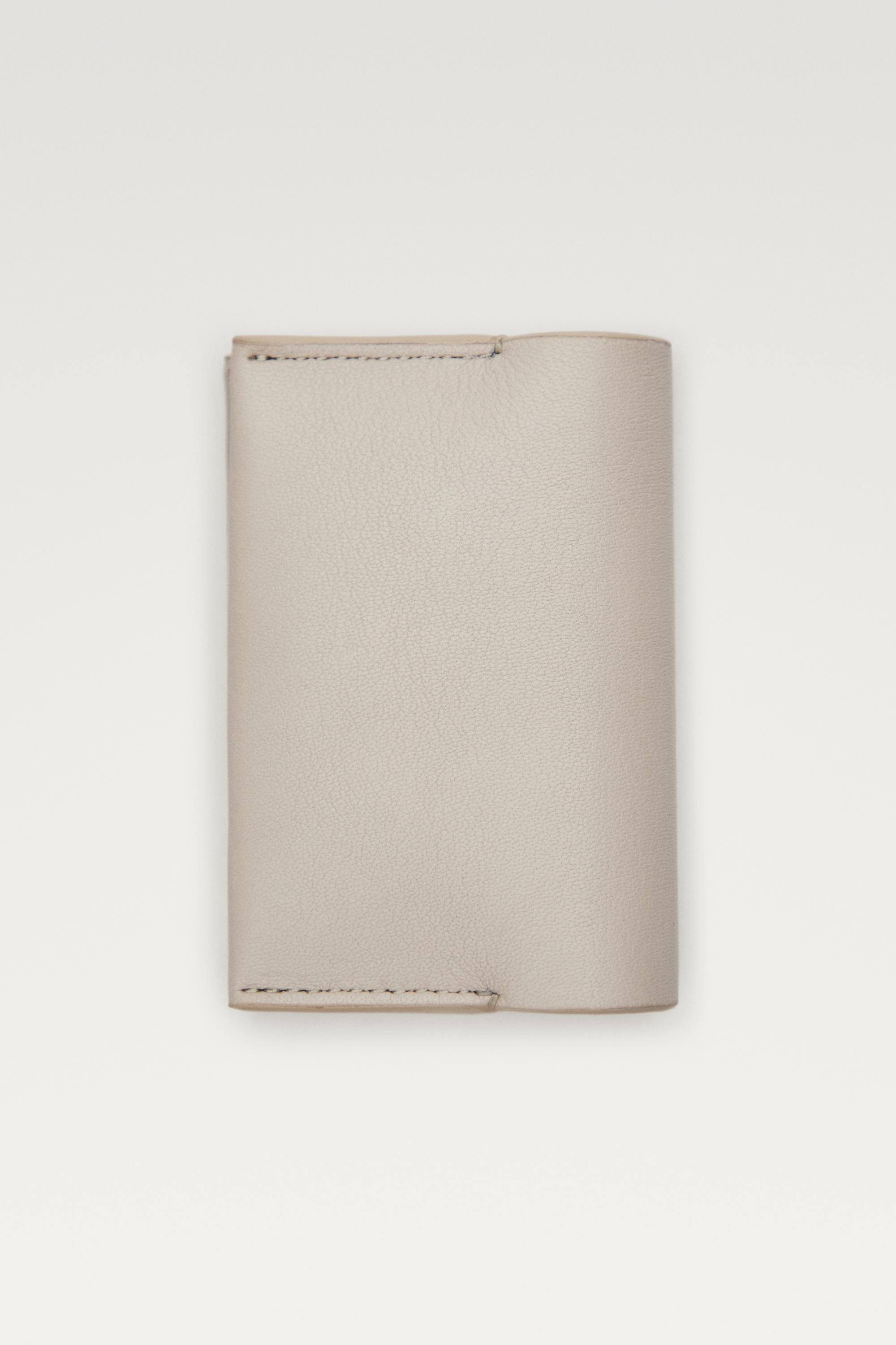 Nappa leather wallet — Gold