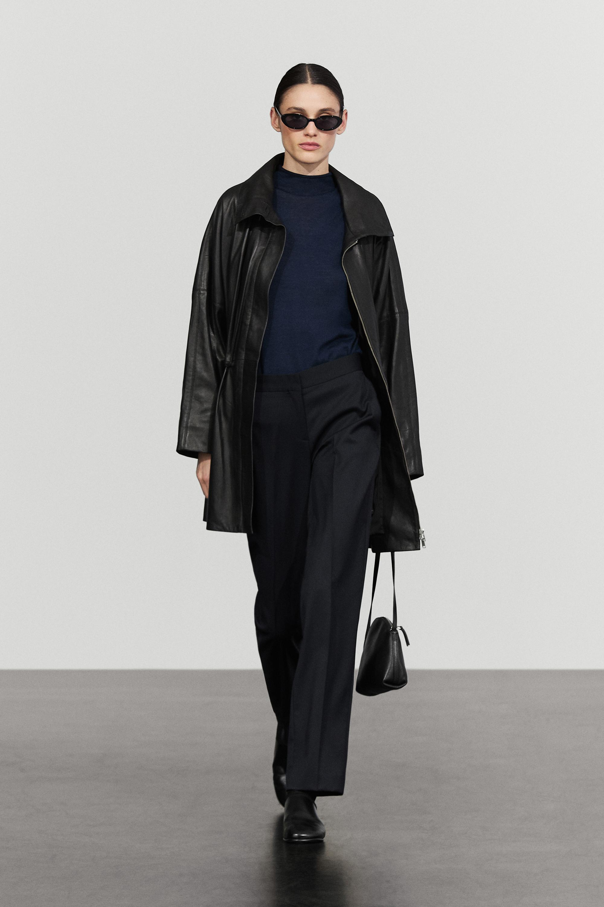 Pantalon droit 100 % laine froide