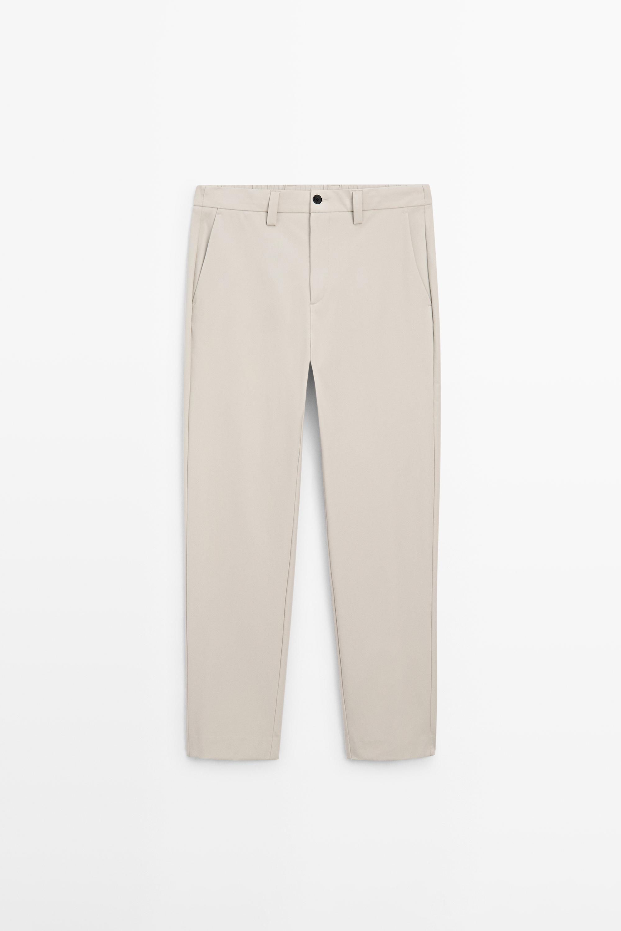 Technical trousers — Light Beige