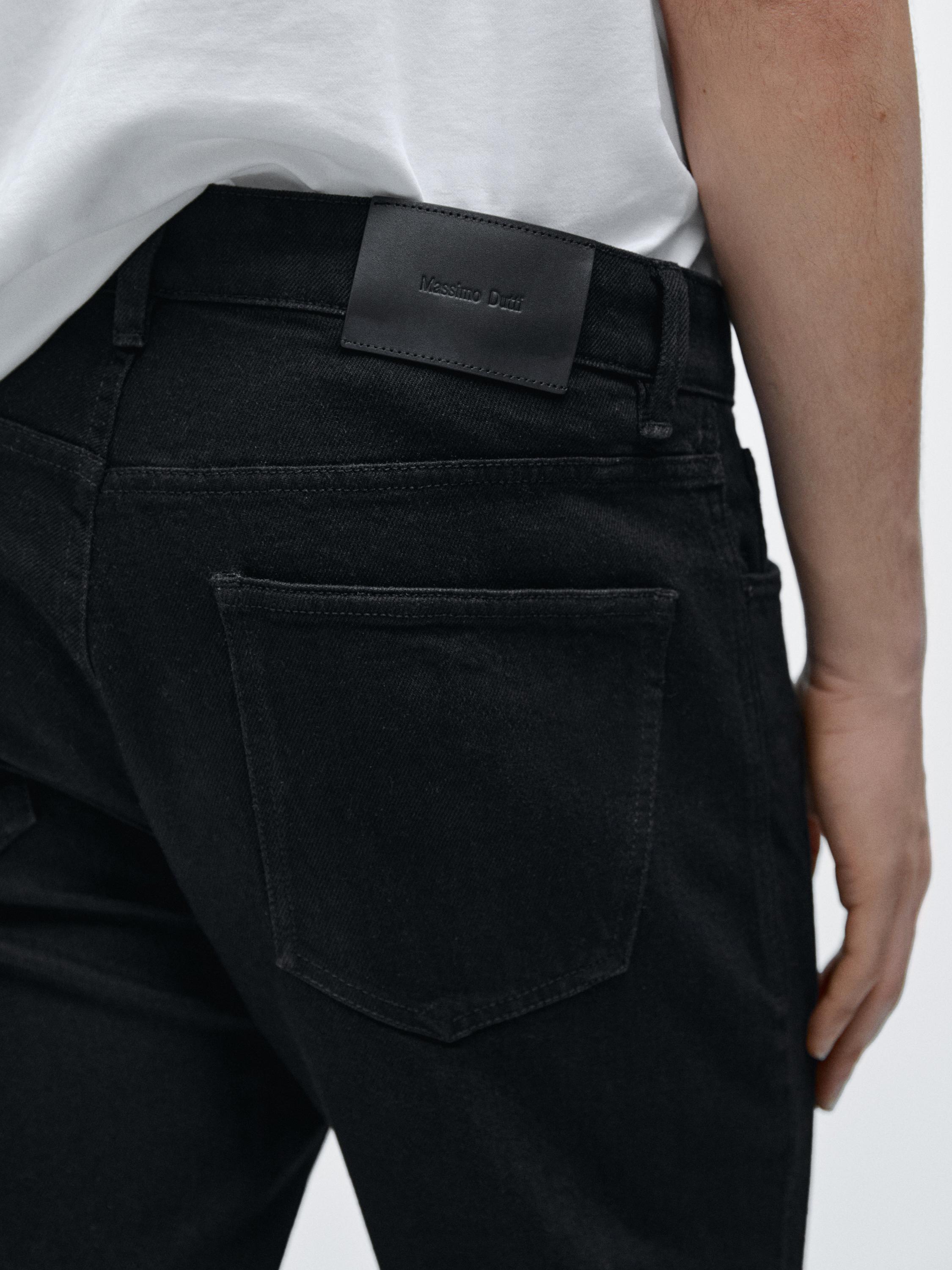Slim fit jeans — BLACK