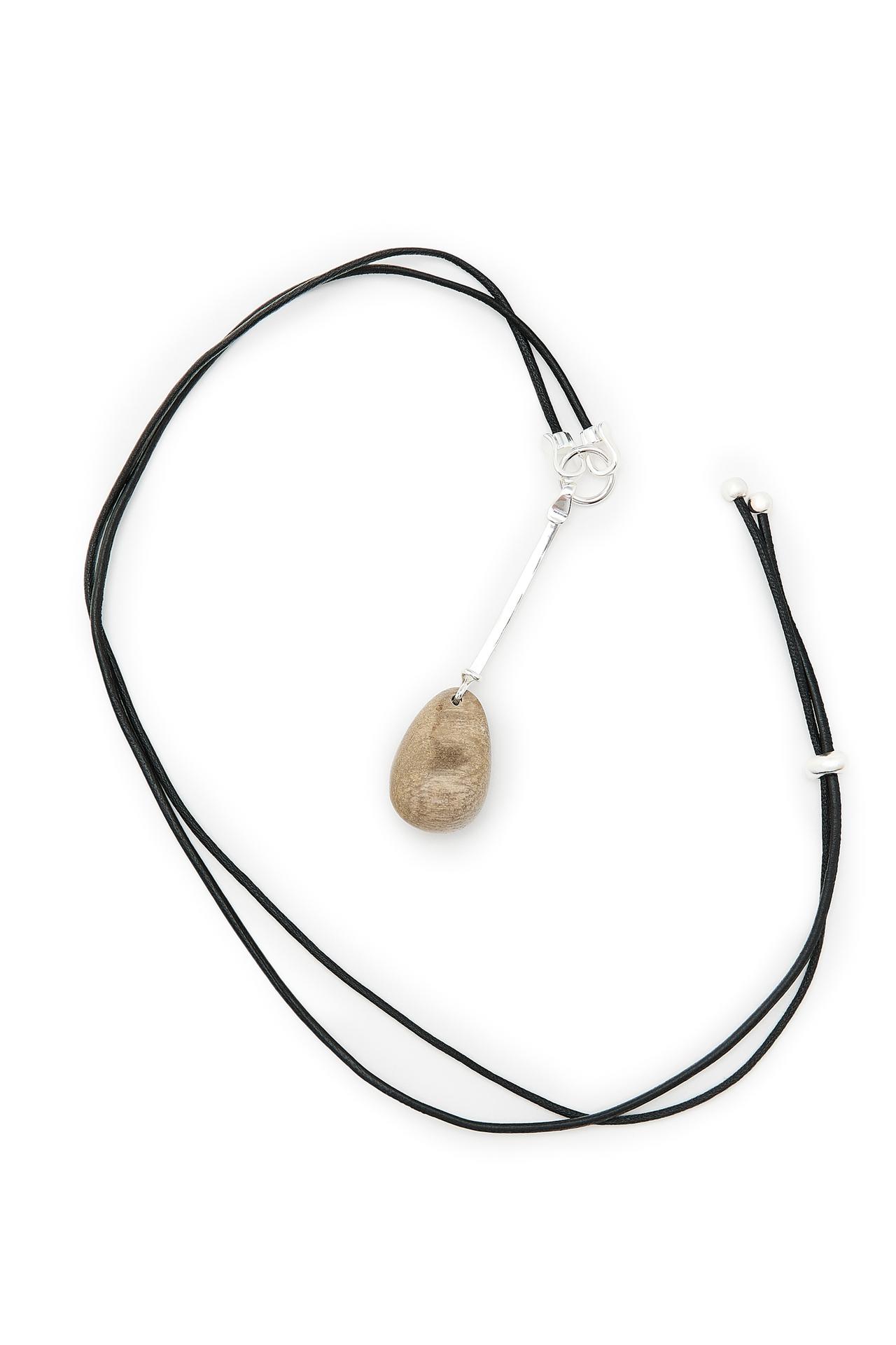 LONG SEED NECKLACE - LIMITED EDITION — SILVER