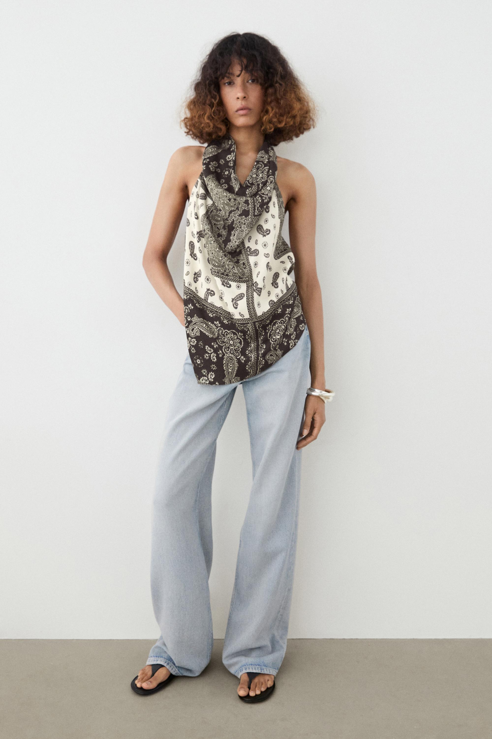 Wide-leg jeans — Light Blue