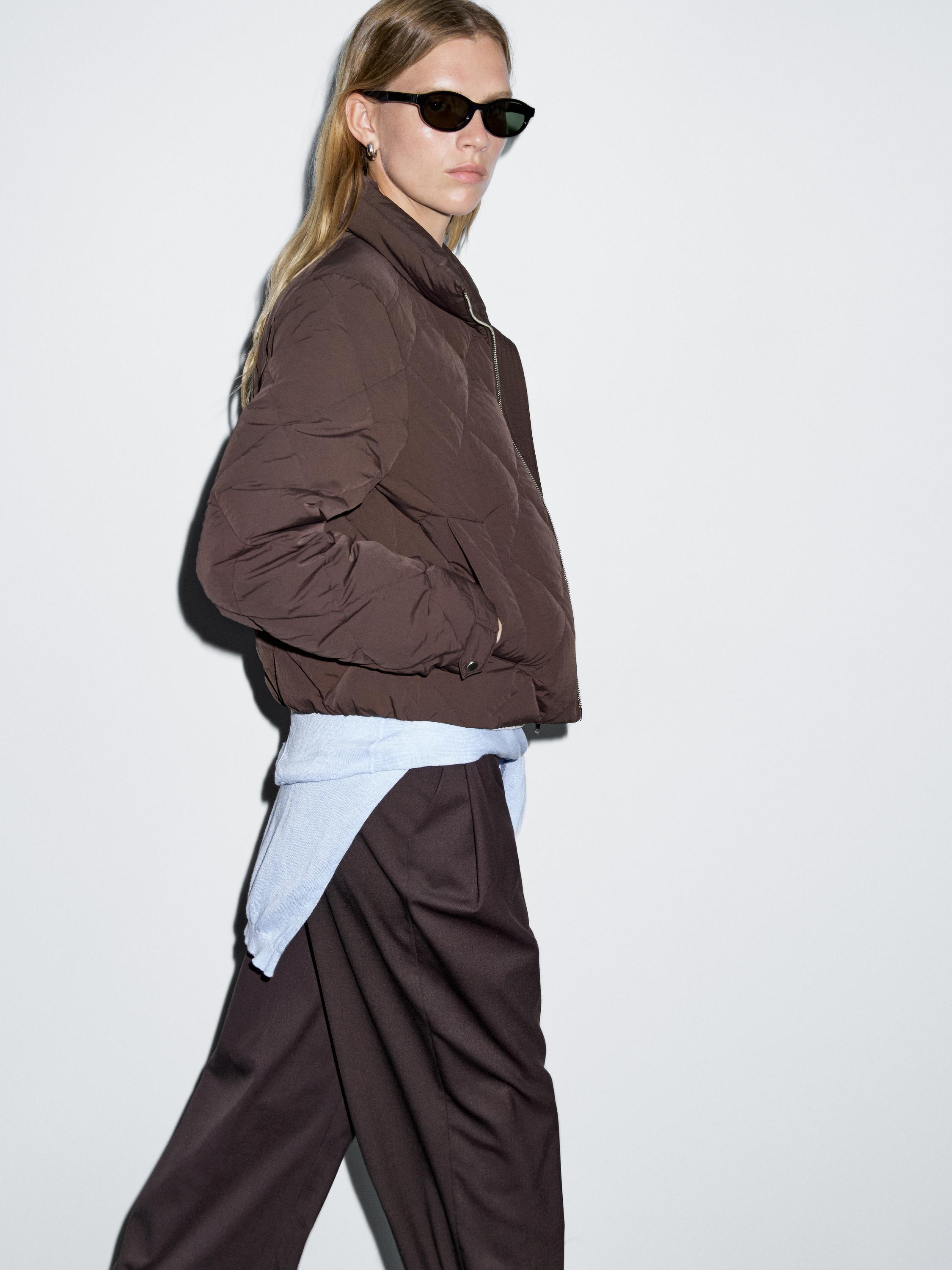 Short puffer jacket
