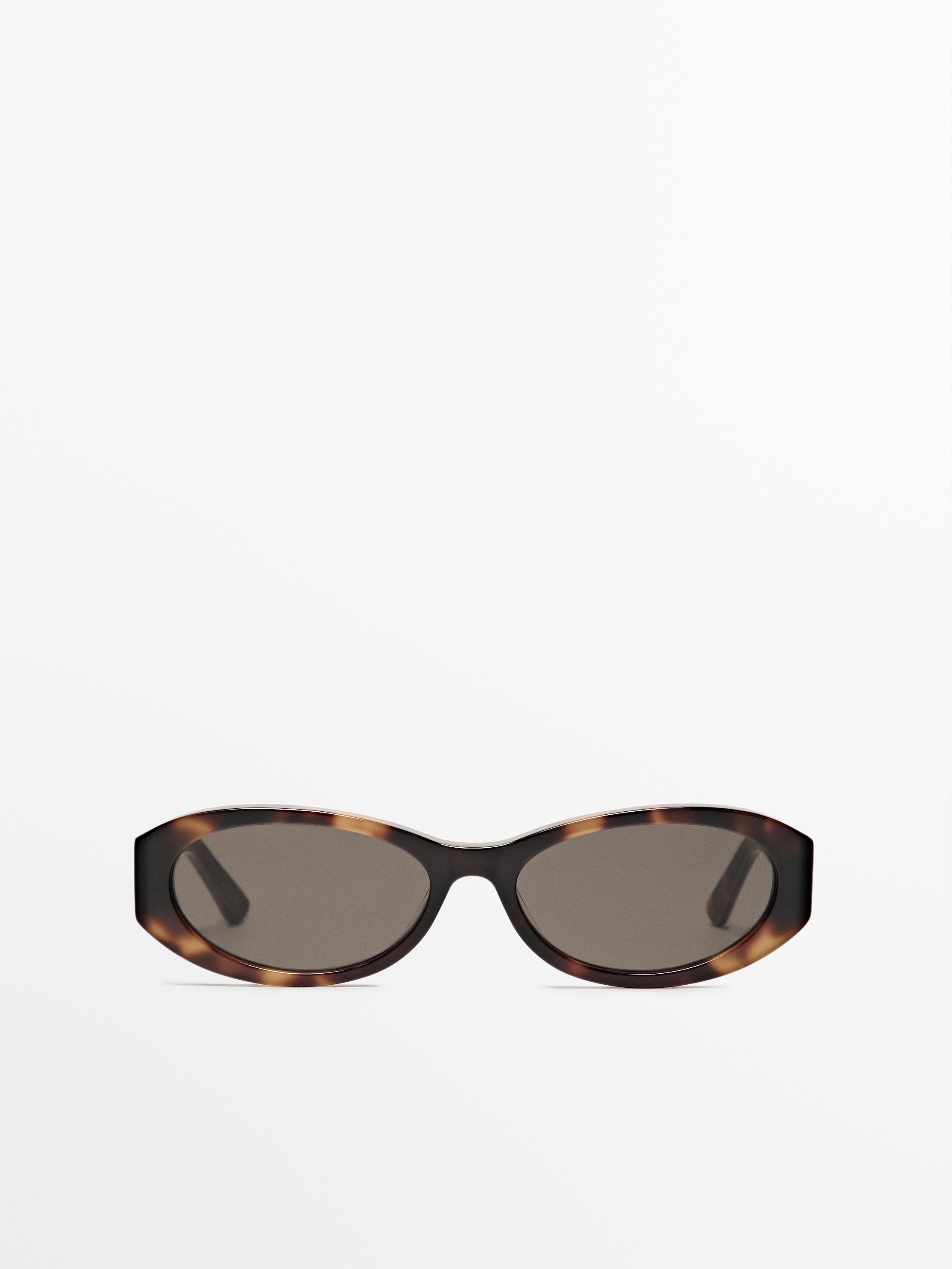 Petites lunettes de soleil ovales