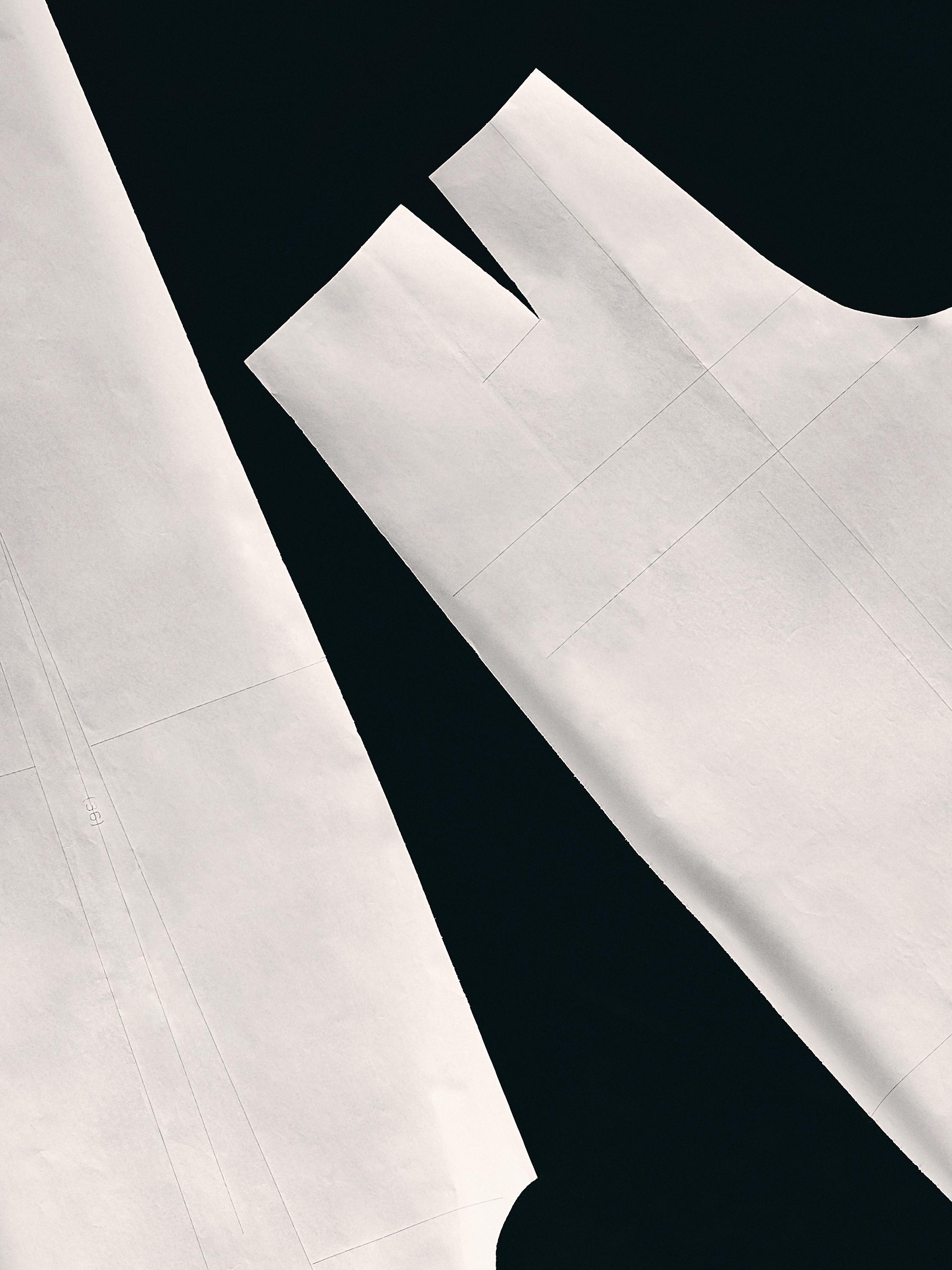 Straight-leg high-waist jeans — Off white