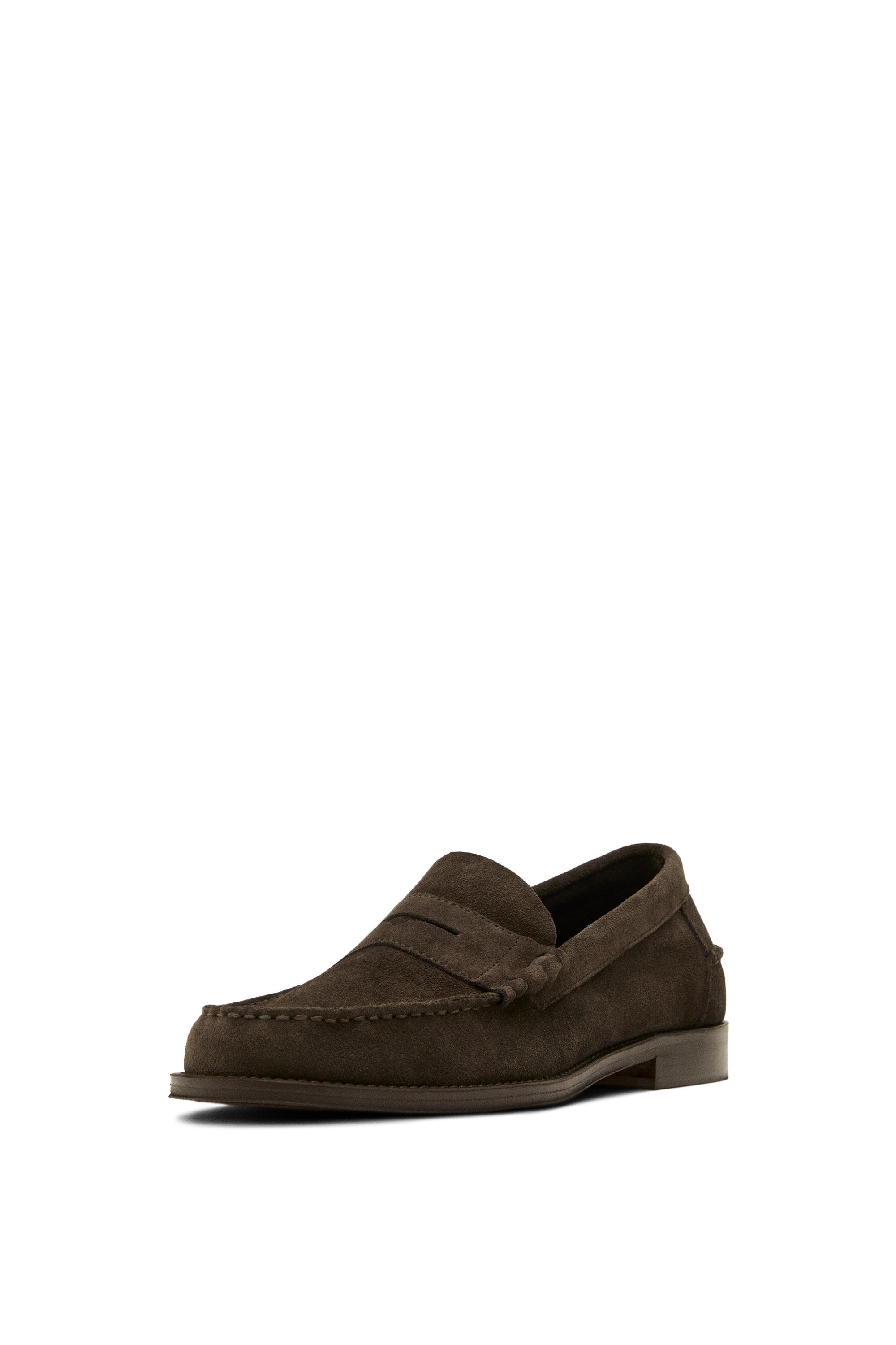 Penny loafers — BROWN