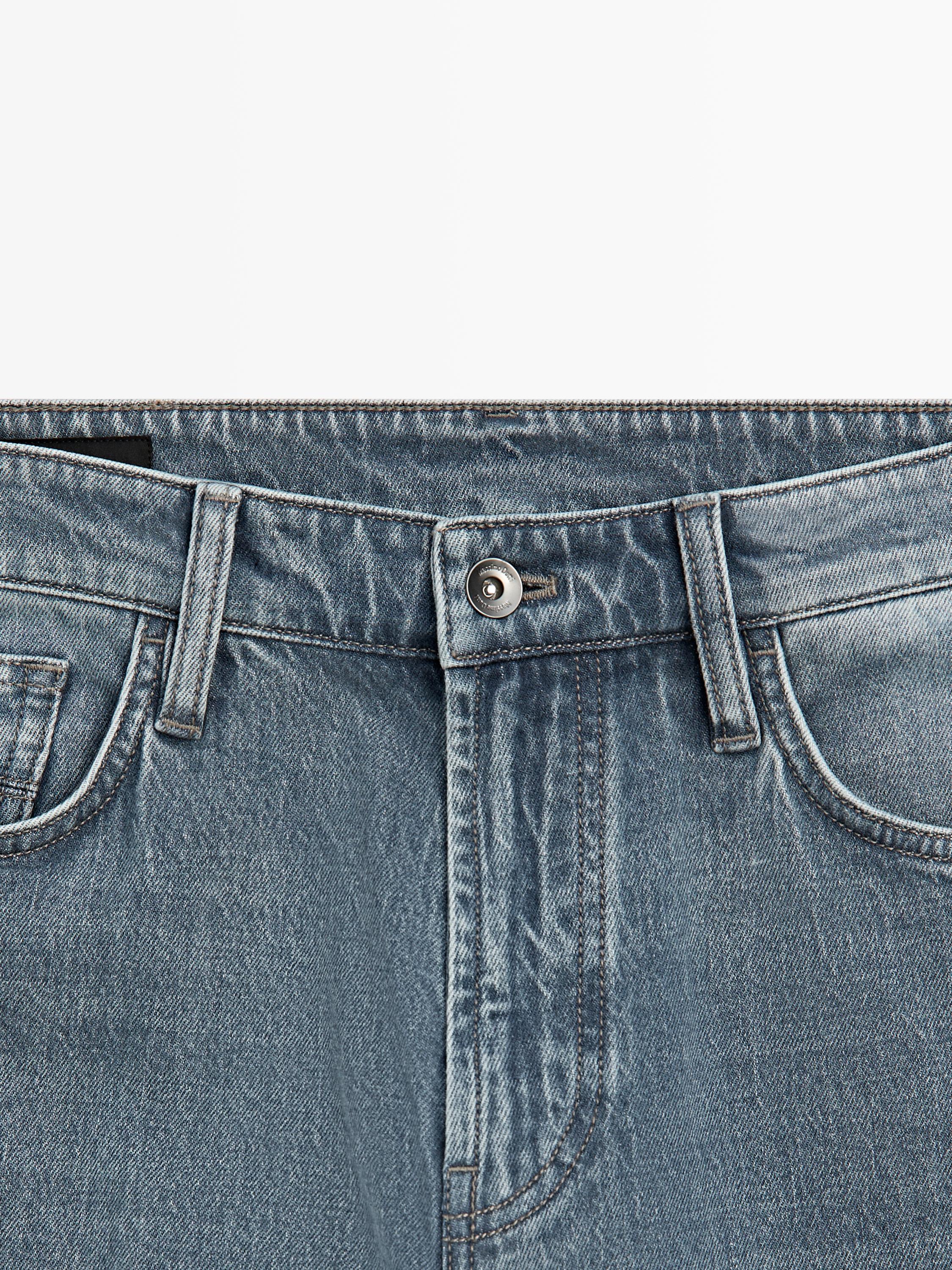 Tapered fit jeans — INDIGO