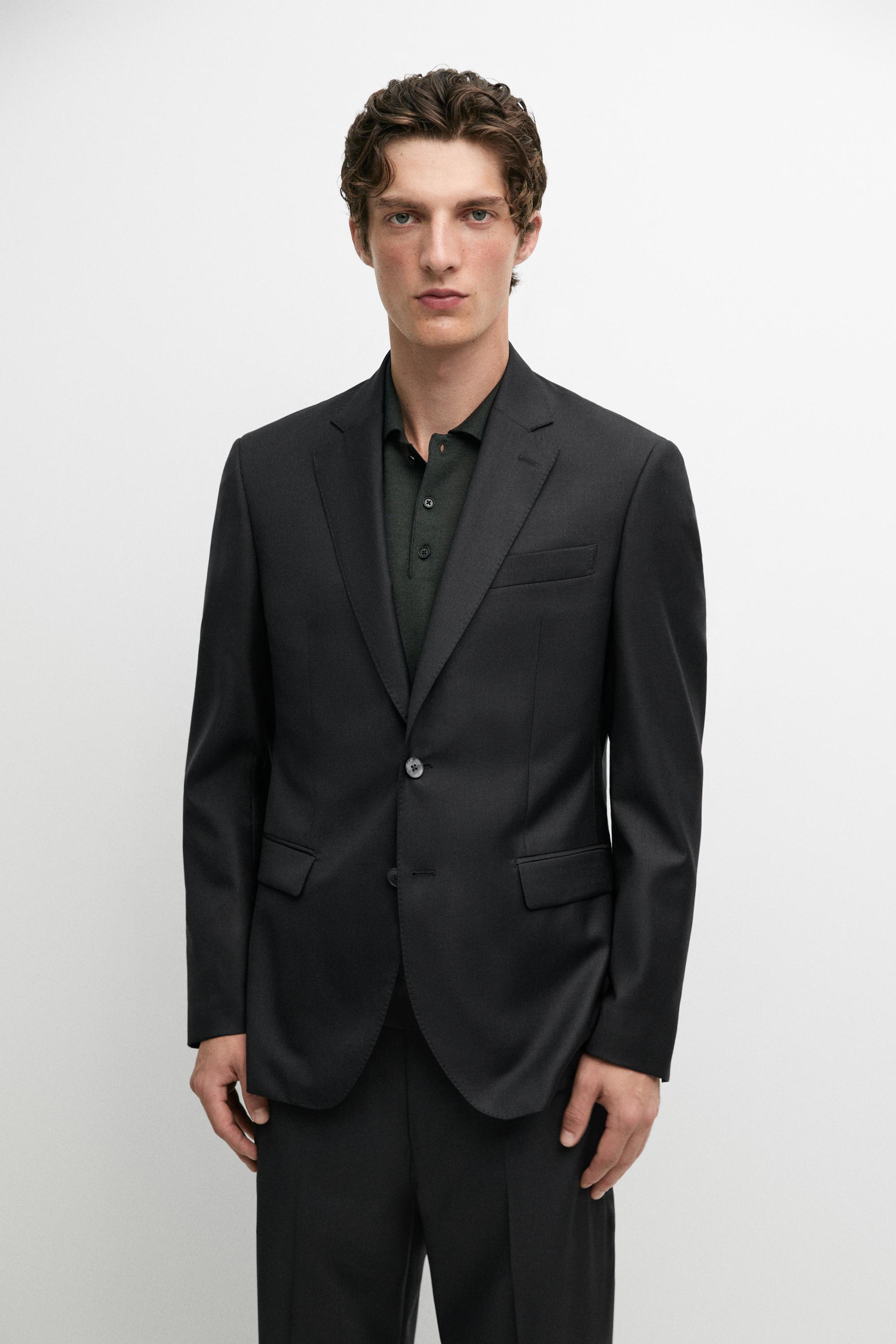 100% Wool Suit Blazer