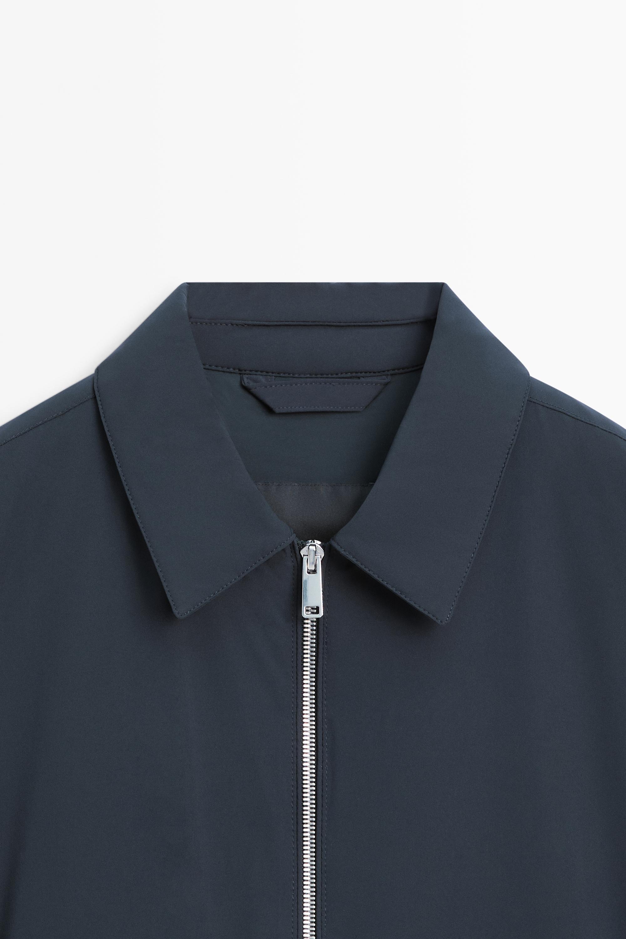 Short jacket with pocket details — NAVY BLUE