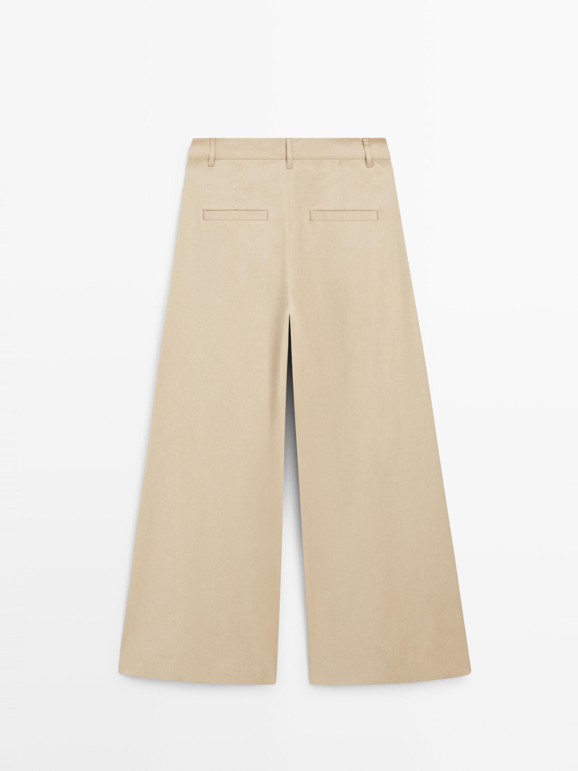 Flowy cropped pants