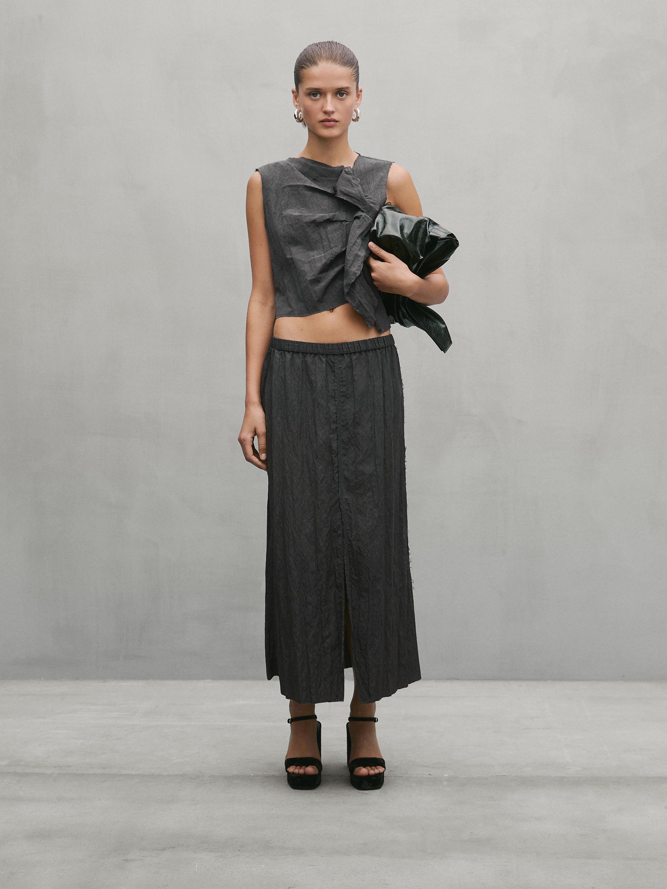 Women's Maxi Skirts - Massimo Dutti