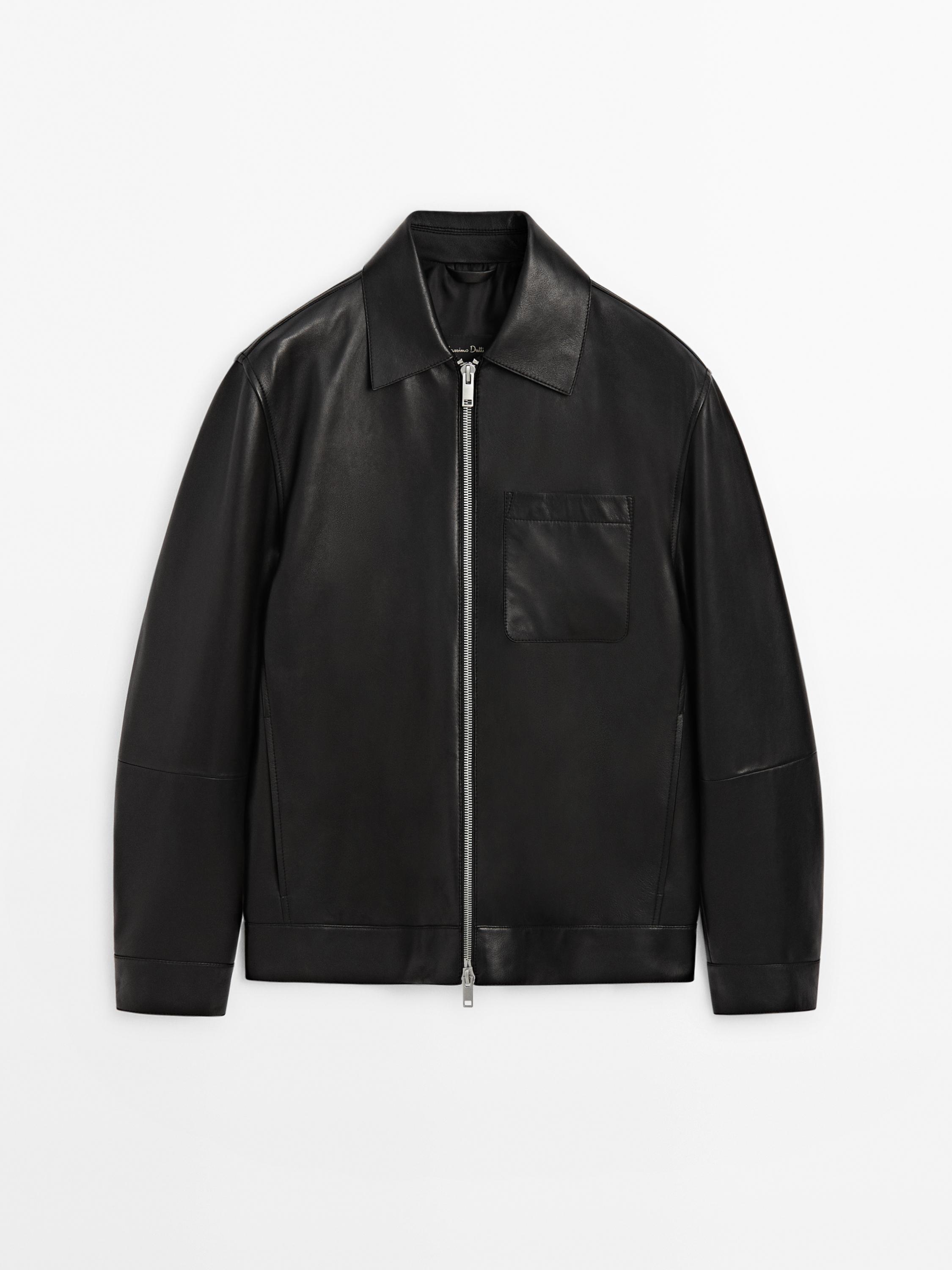 Massimo dutti nappa jacket best sale