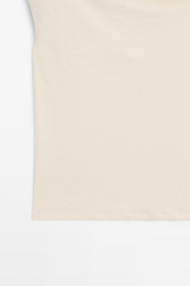 Asymmetric drop sleeve top — SAND 7