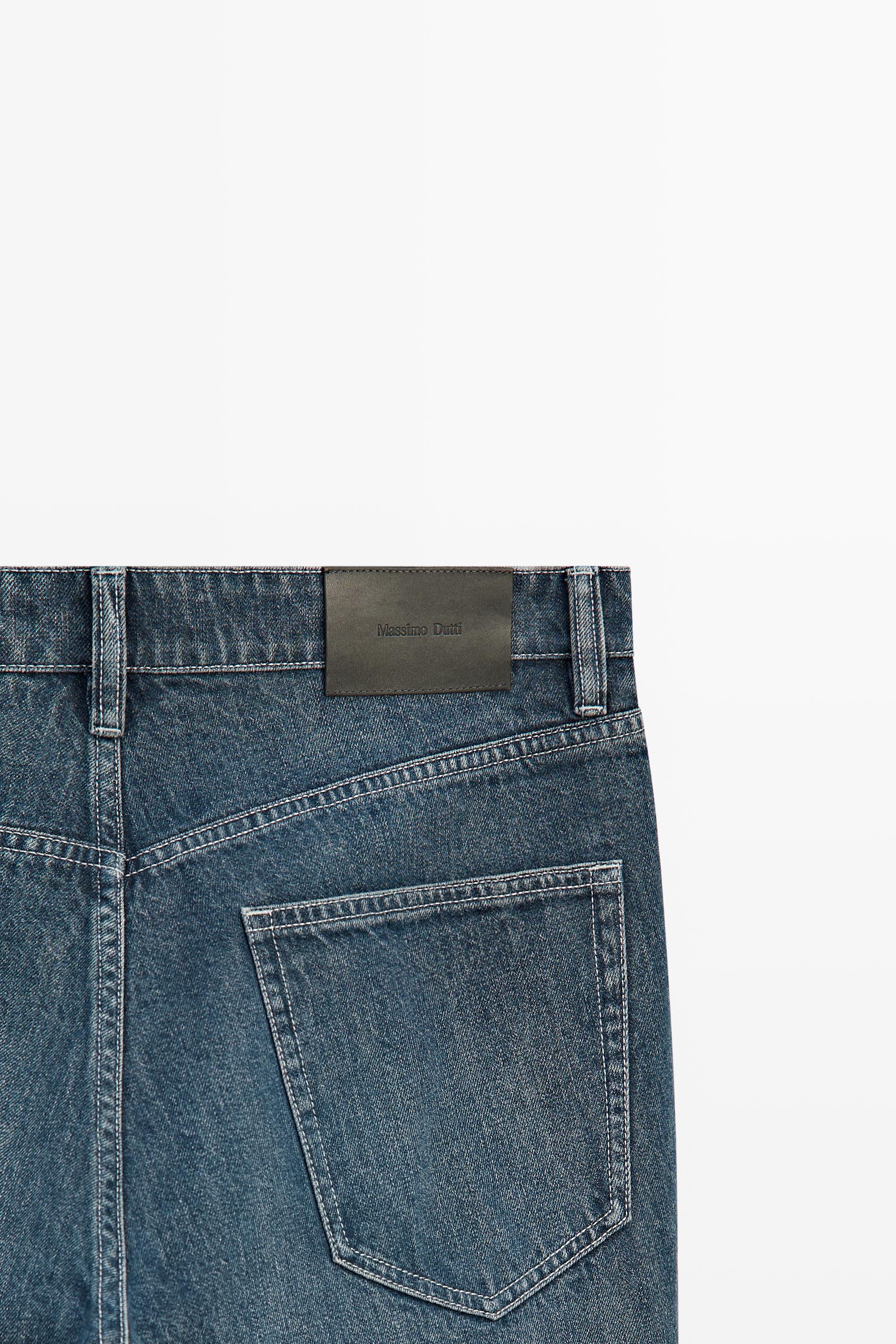 Tapered fit jeans — FADED BLUE