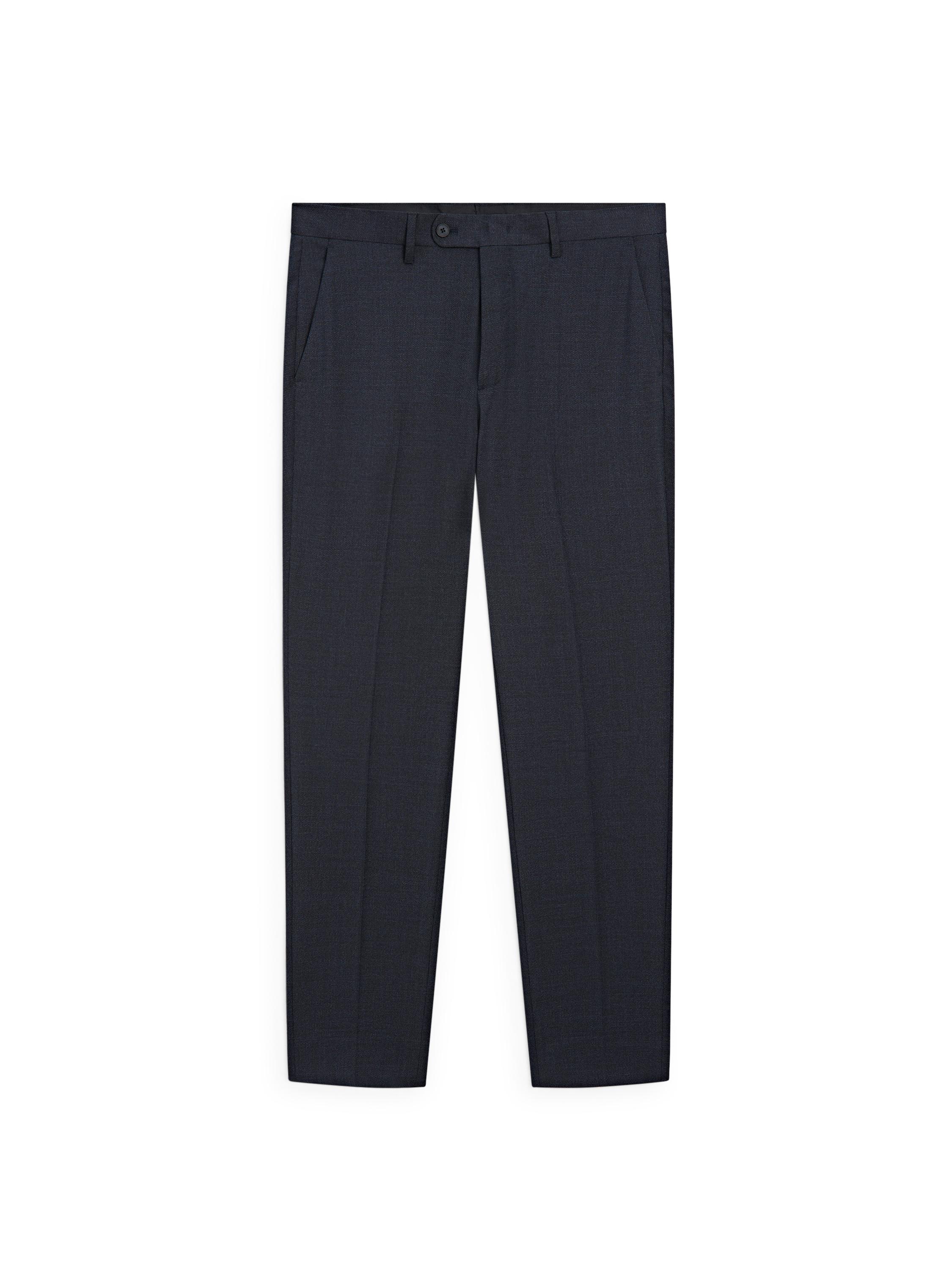 Cold wool suit trousers — INDIGO