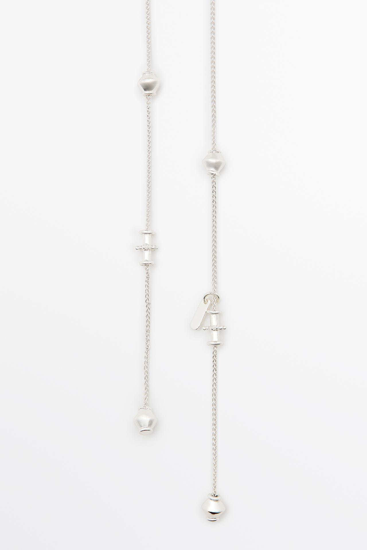Multi-way piece necklace — SILVER