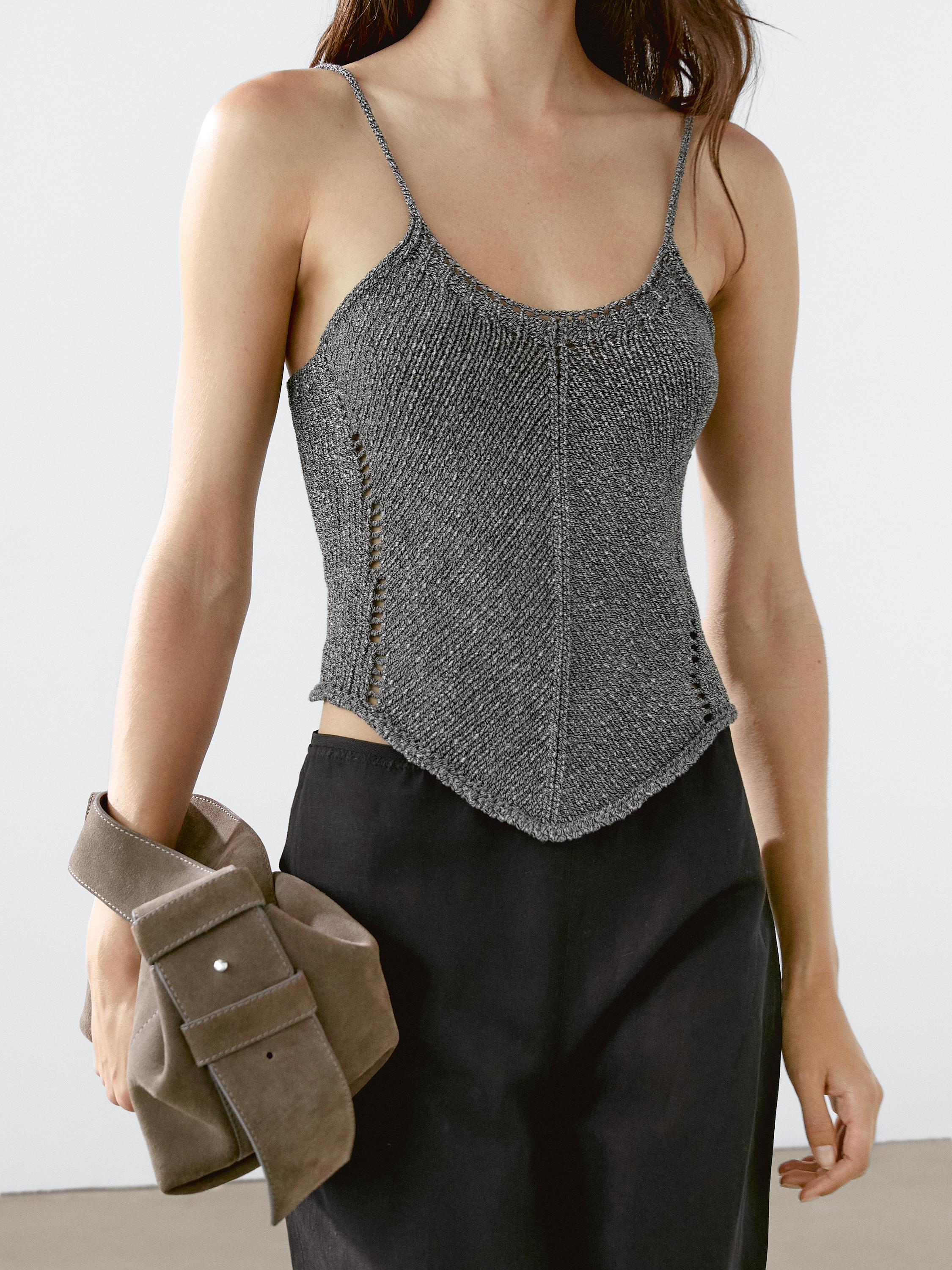 Áo dệt kim 100% cốt-tông