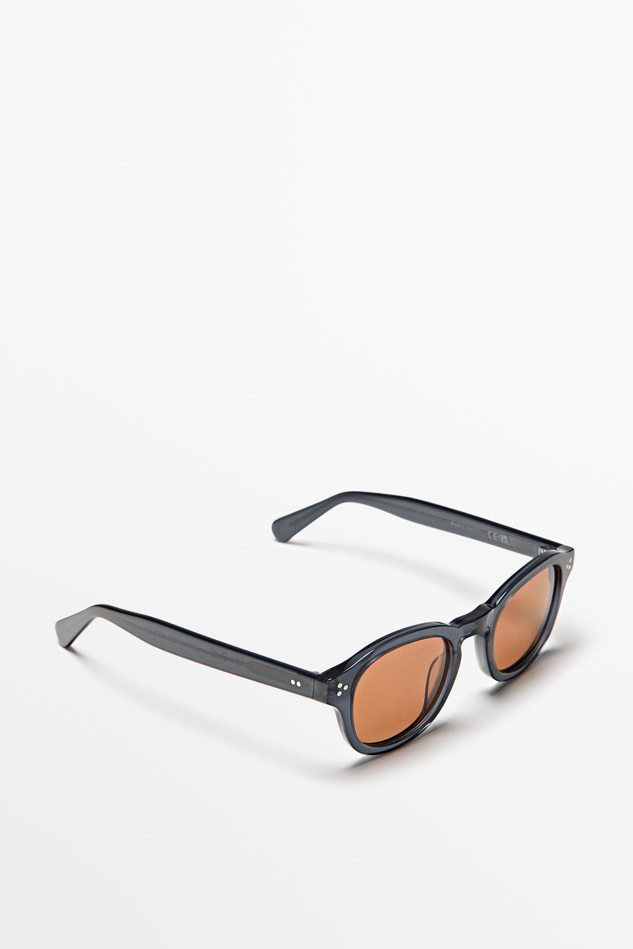Round sunglasses — GREY BLUE