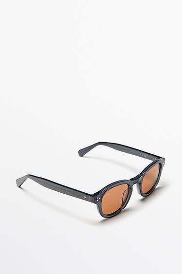 Round sunglasses — GREY BLUE 2