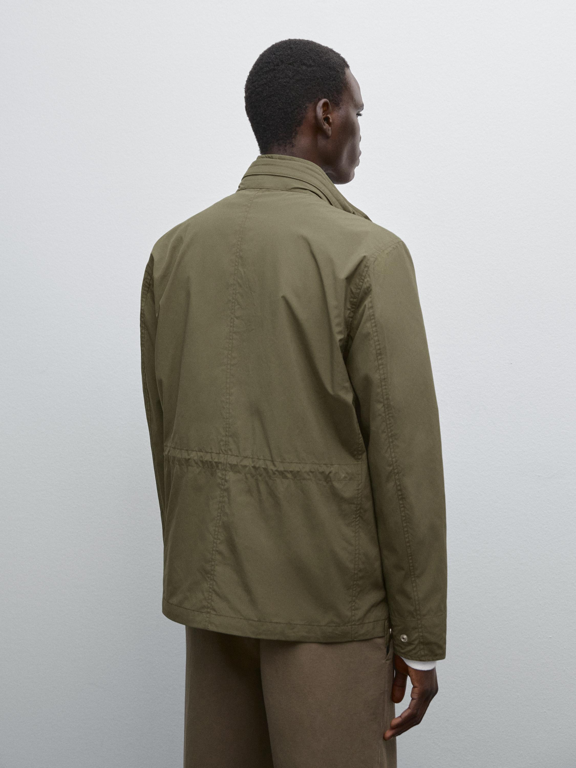 Technical fabric jacket
