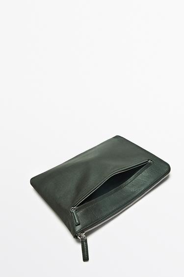 Small nappa leather laptop case — BOTTLE 4
