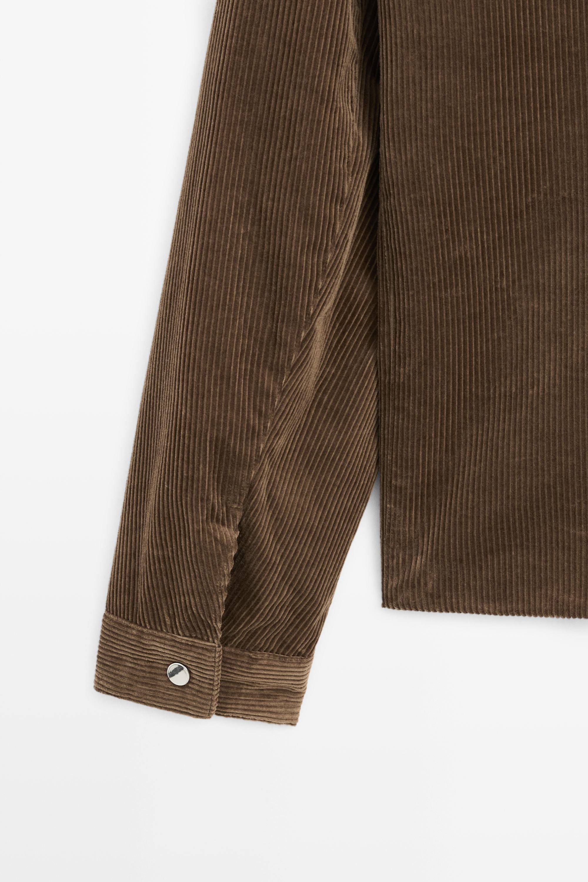 Massimo Dutti Süet dokulu fermuarlı ceket görsel 5