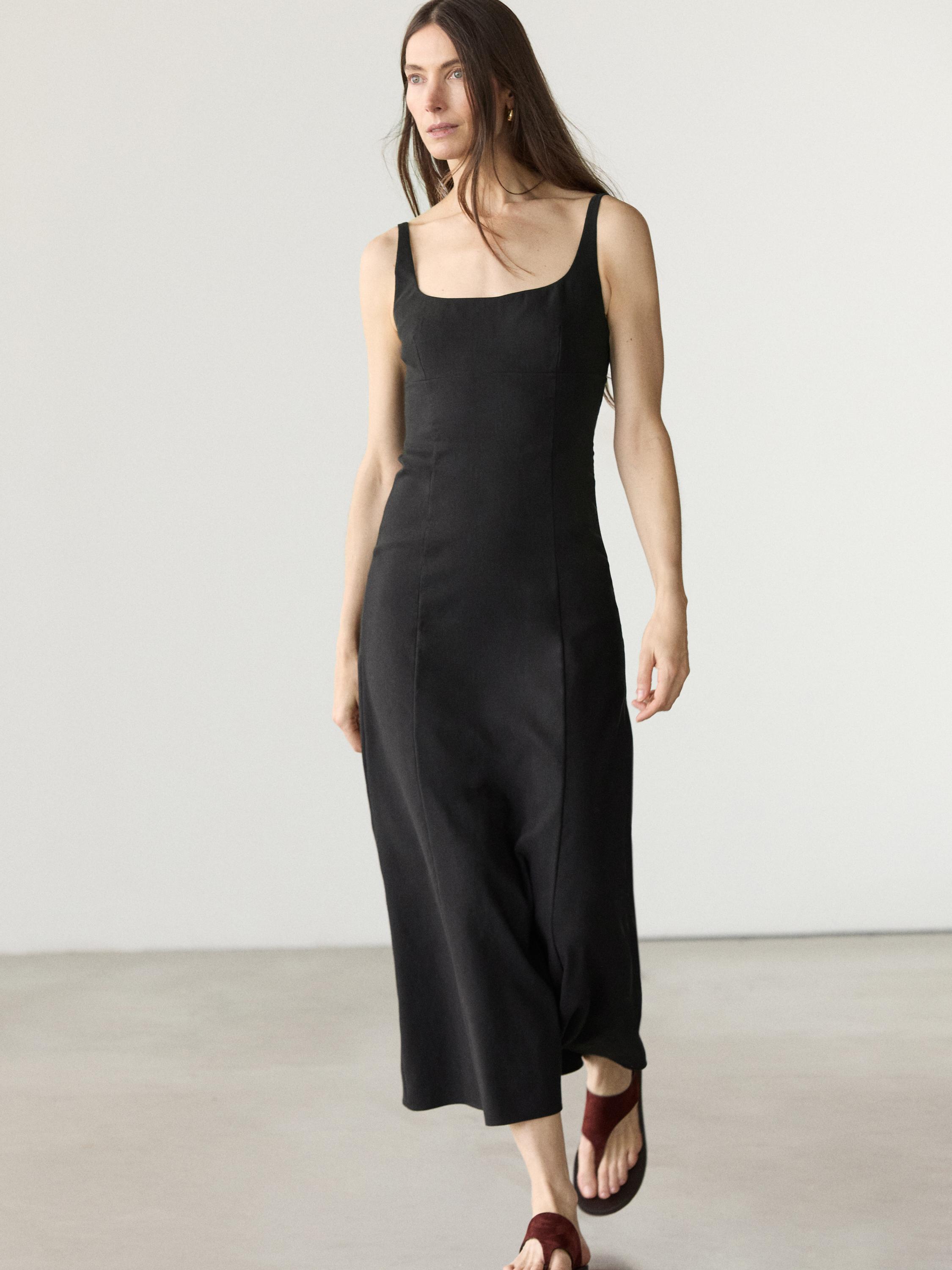 Women's Black Dresses - Massimo Dutti - US Women's Black Dresses - Massimo Dutti - US