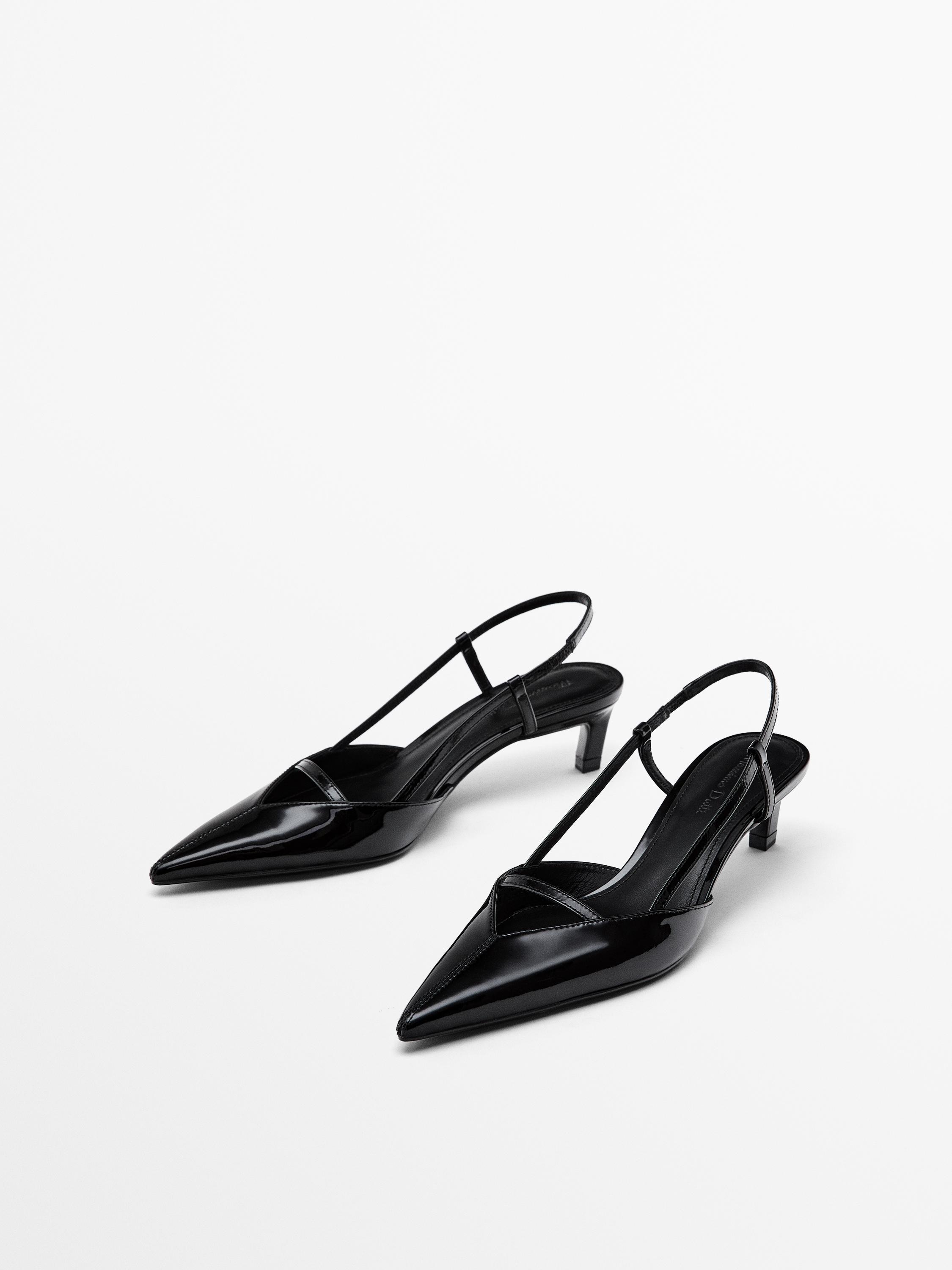 Escarpins type mules