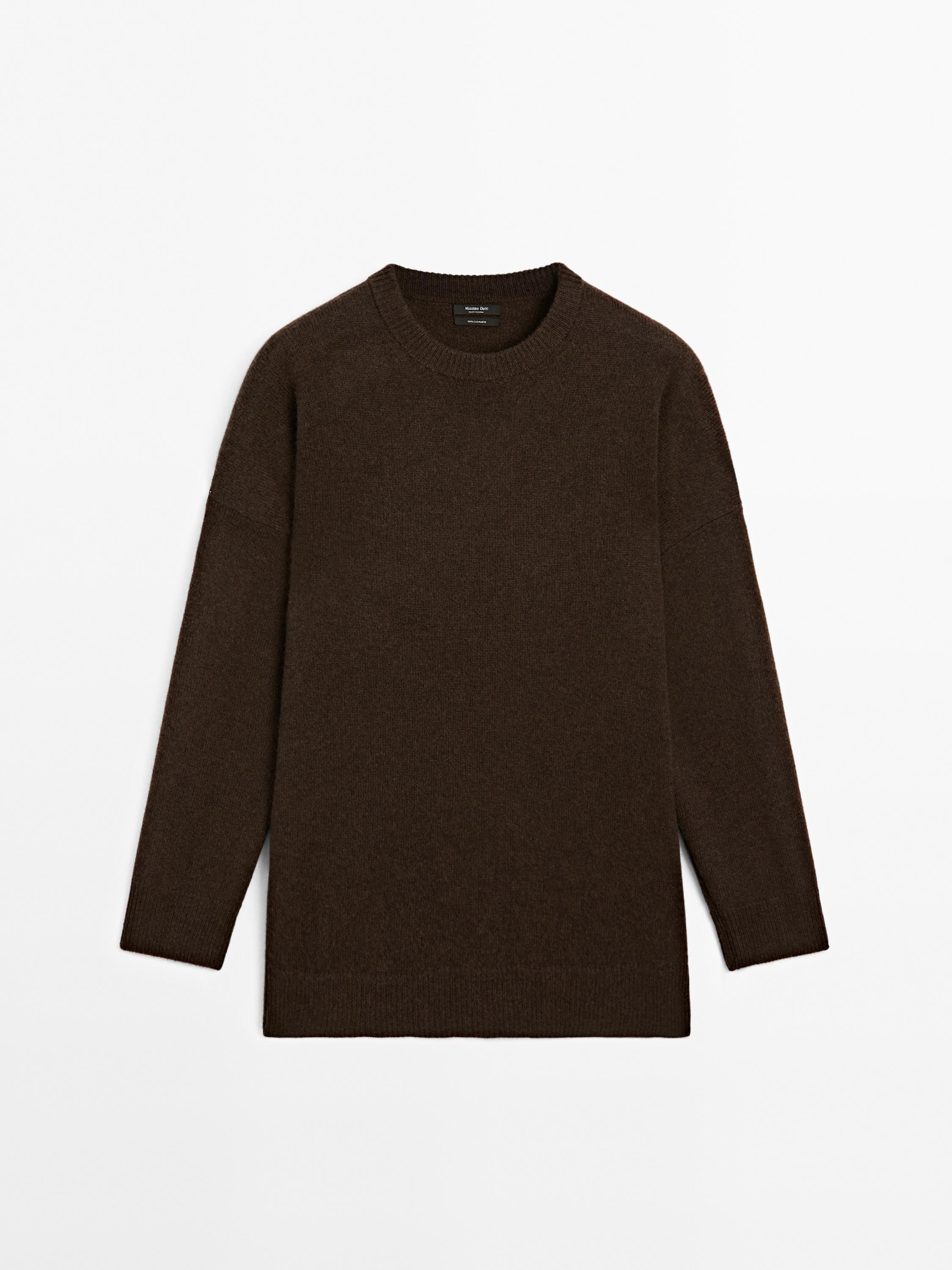 Jersey oversized coderas 100% cashmere
