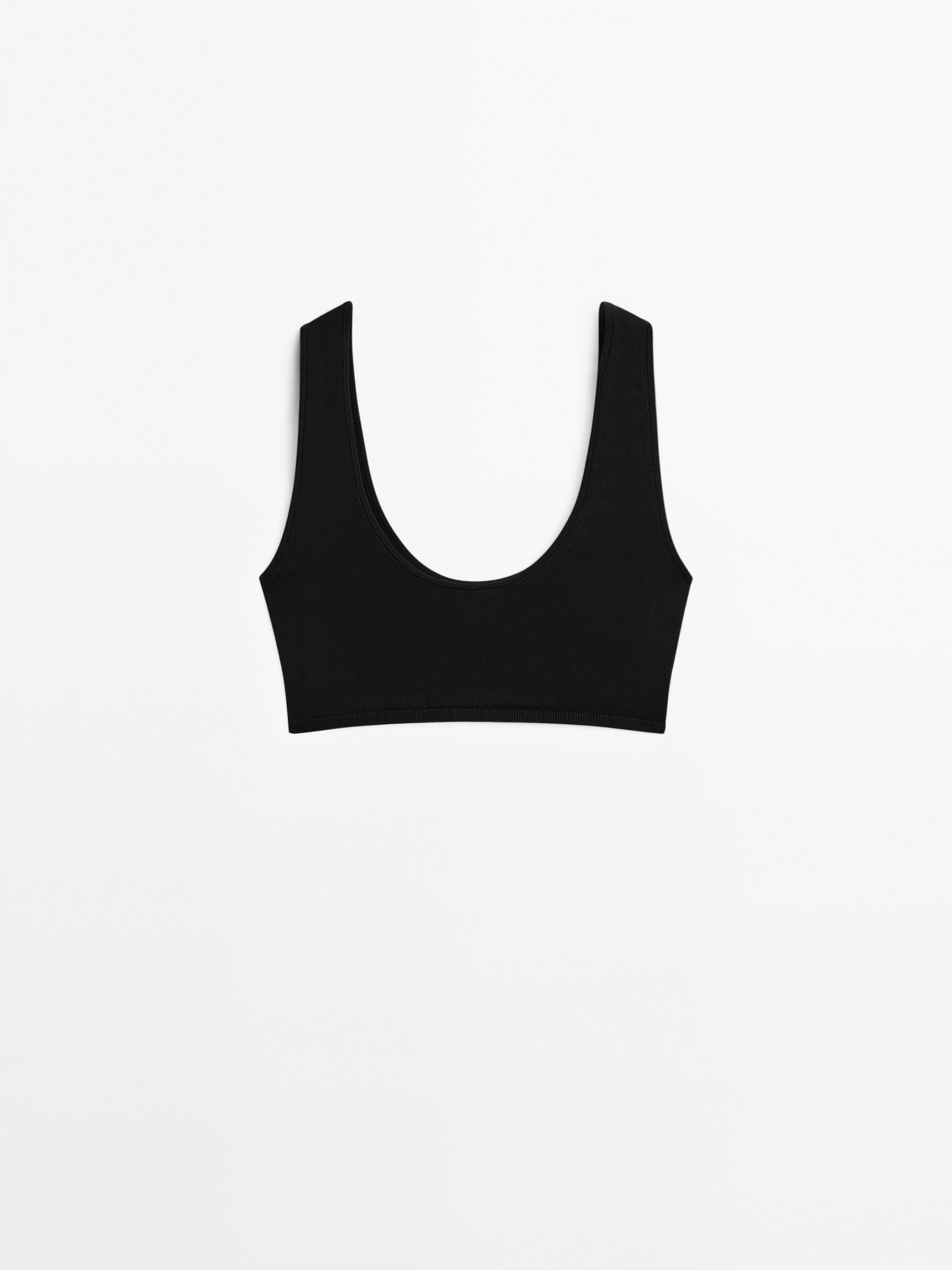 Brassière en maille fine à bretelles - Limited Edition