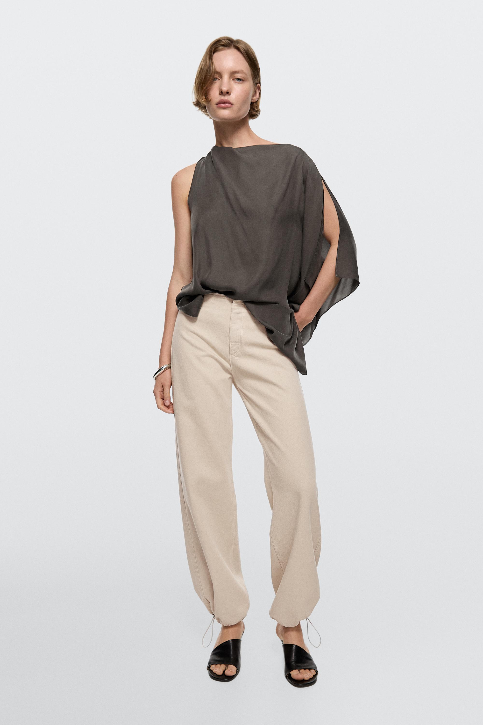 Pantalón parachute relaxed