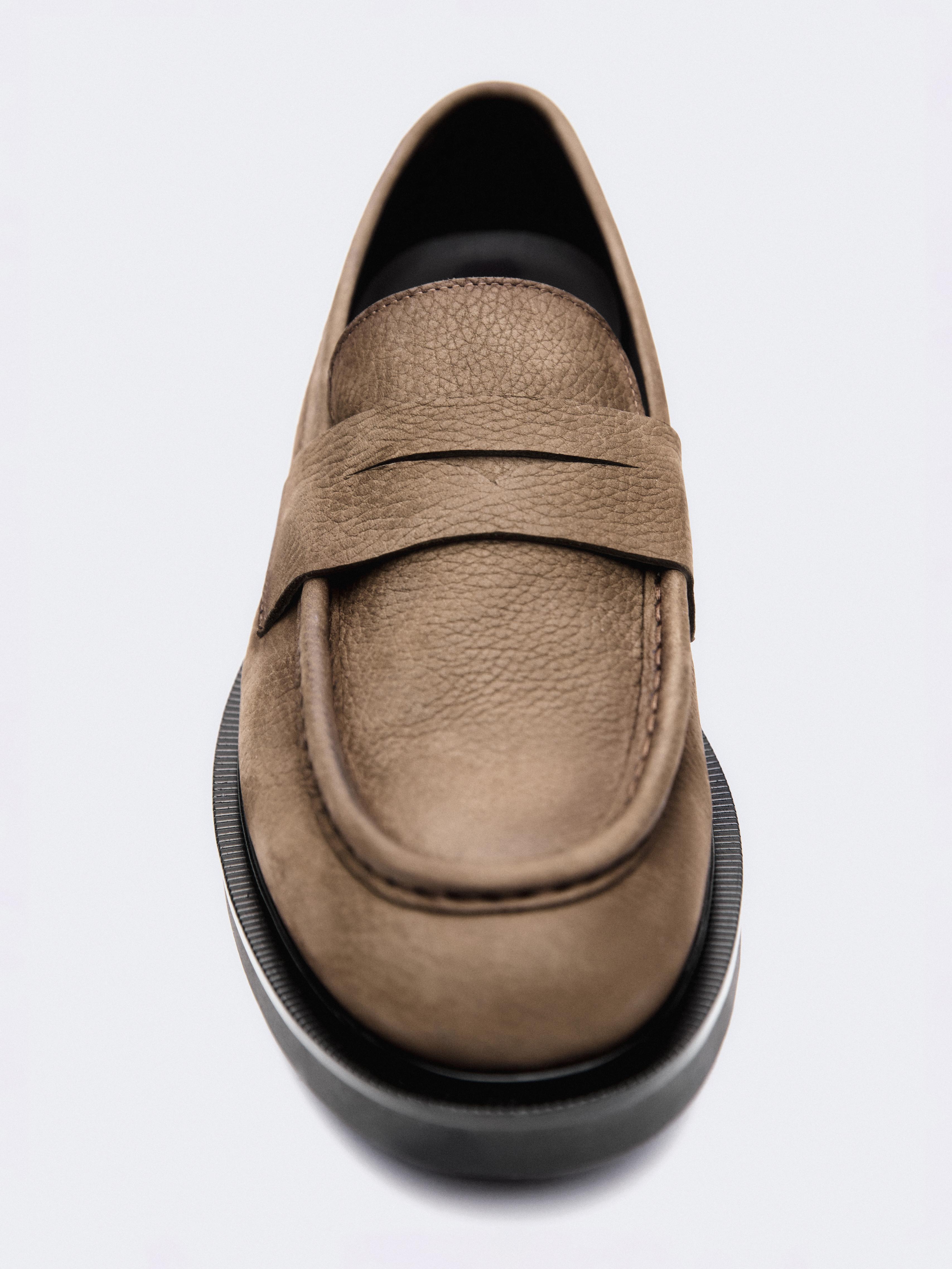 Nubuck loafers