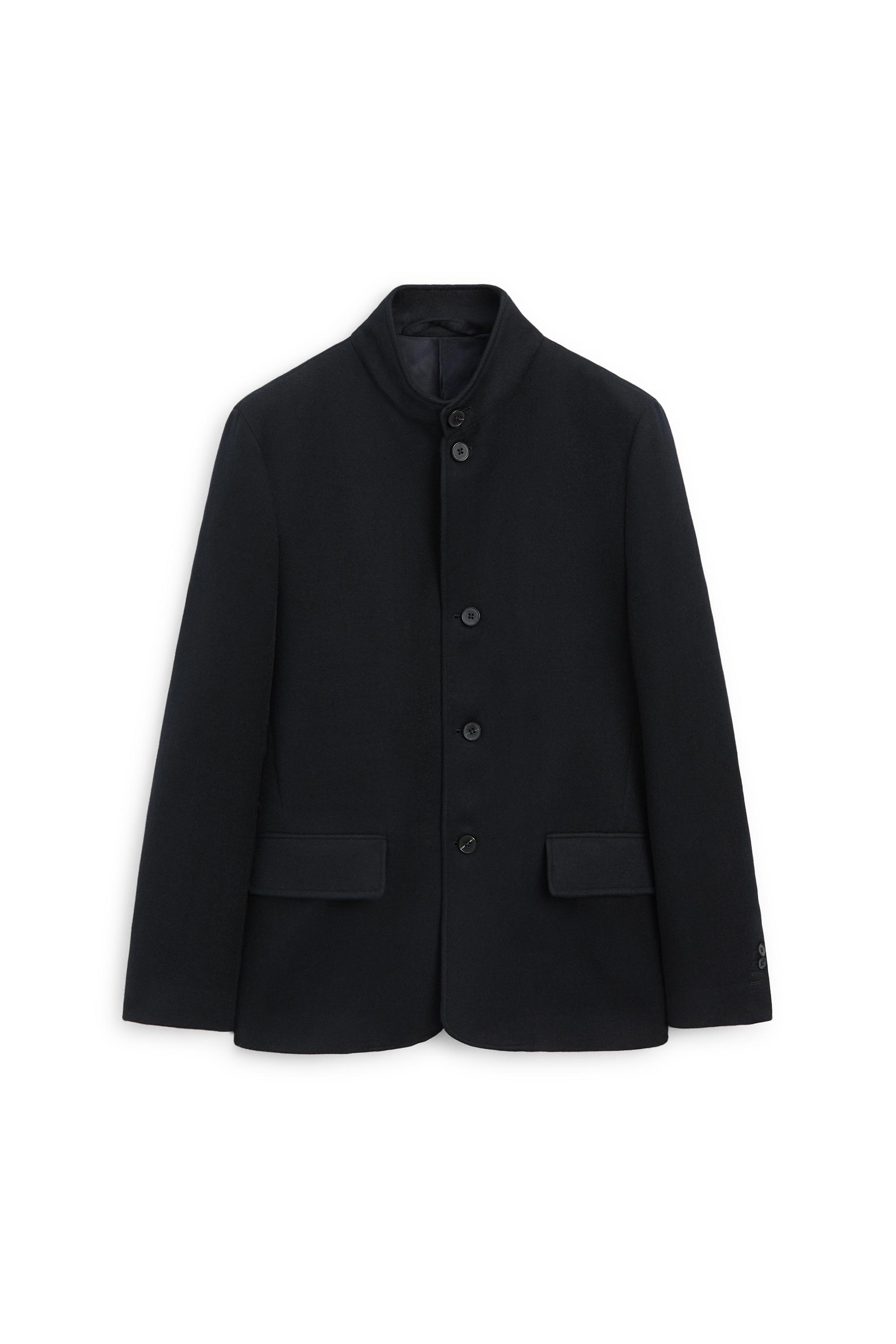 Yün çift total look ince ceket - LIMITED EDITION · Koyu Mavi · Small ...