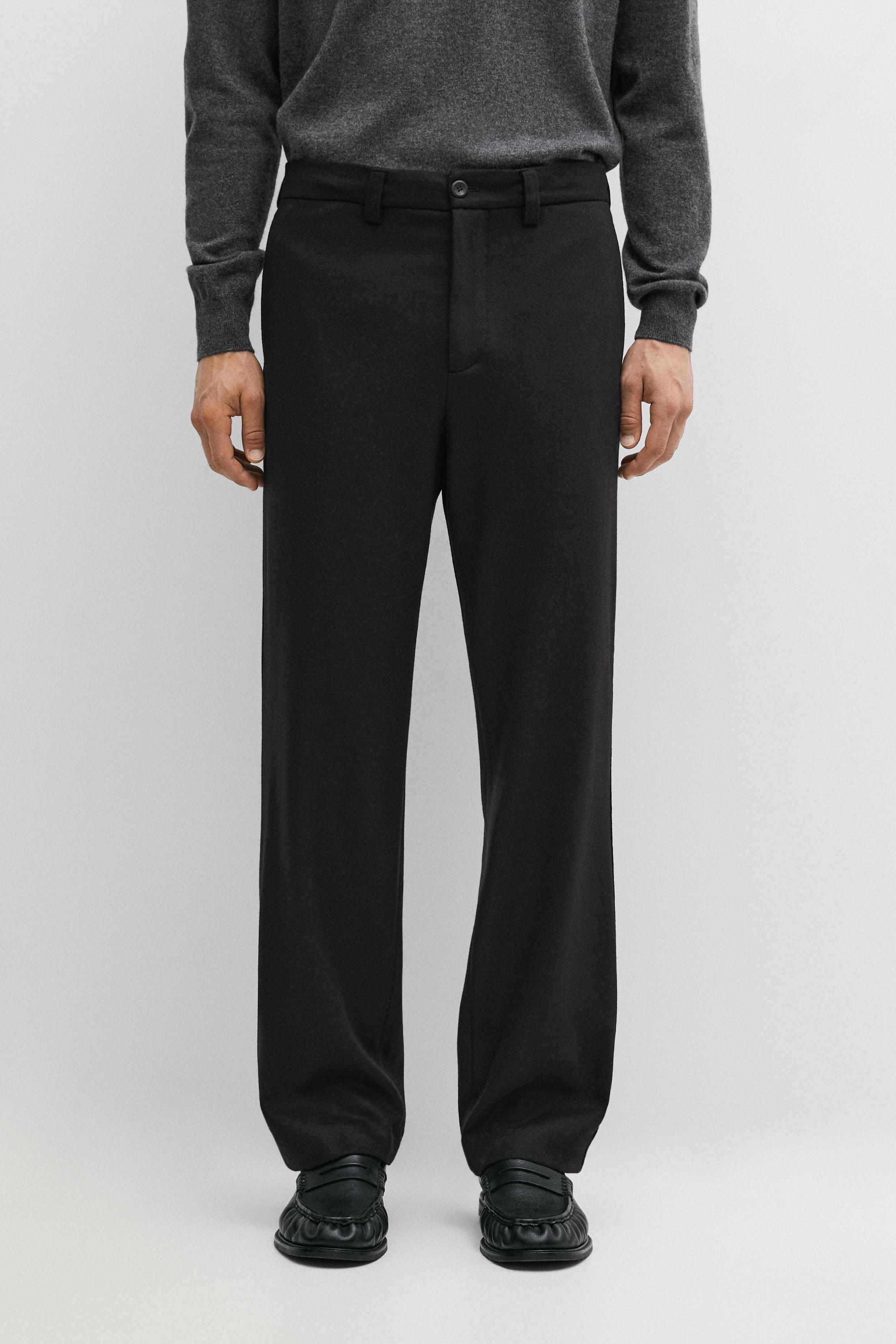 Pantalon 100&nbsp;% laine total look