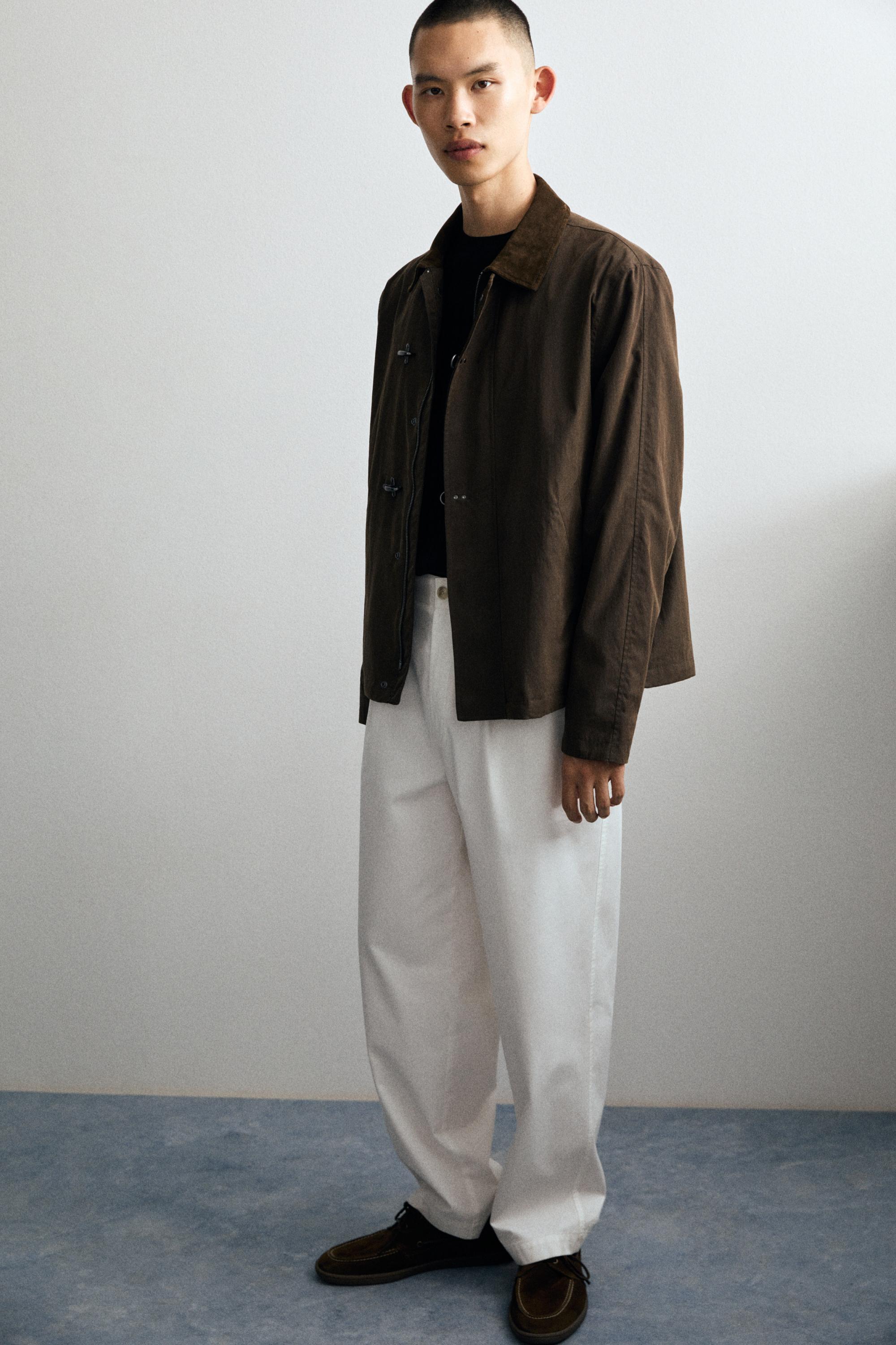 Soft leather boat shoe — BROWN