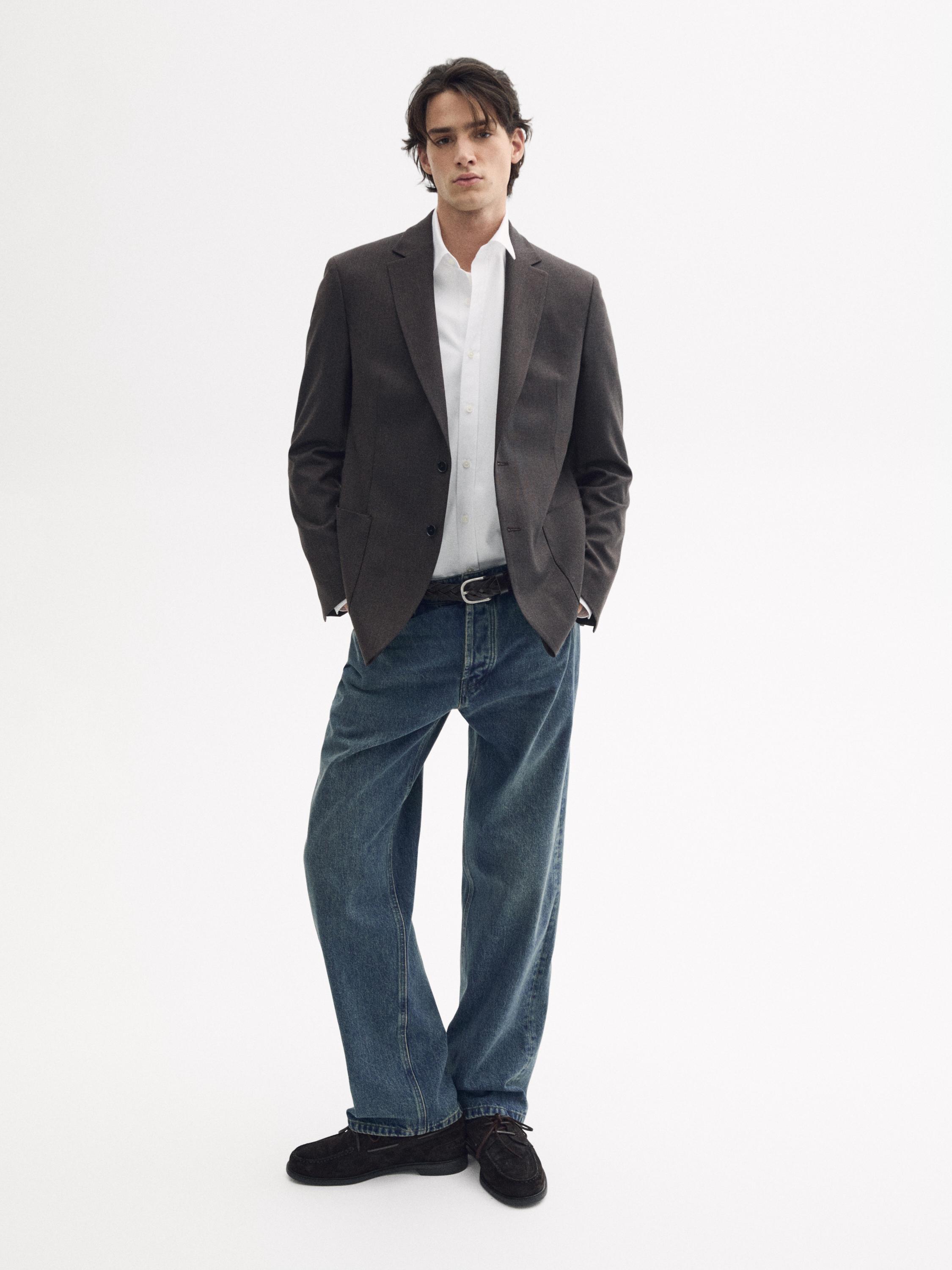 Wide-leg jeans — MEDIUM BLUE