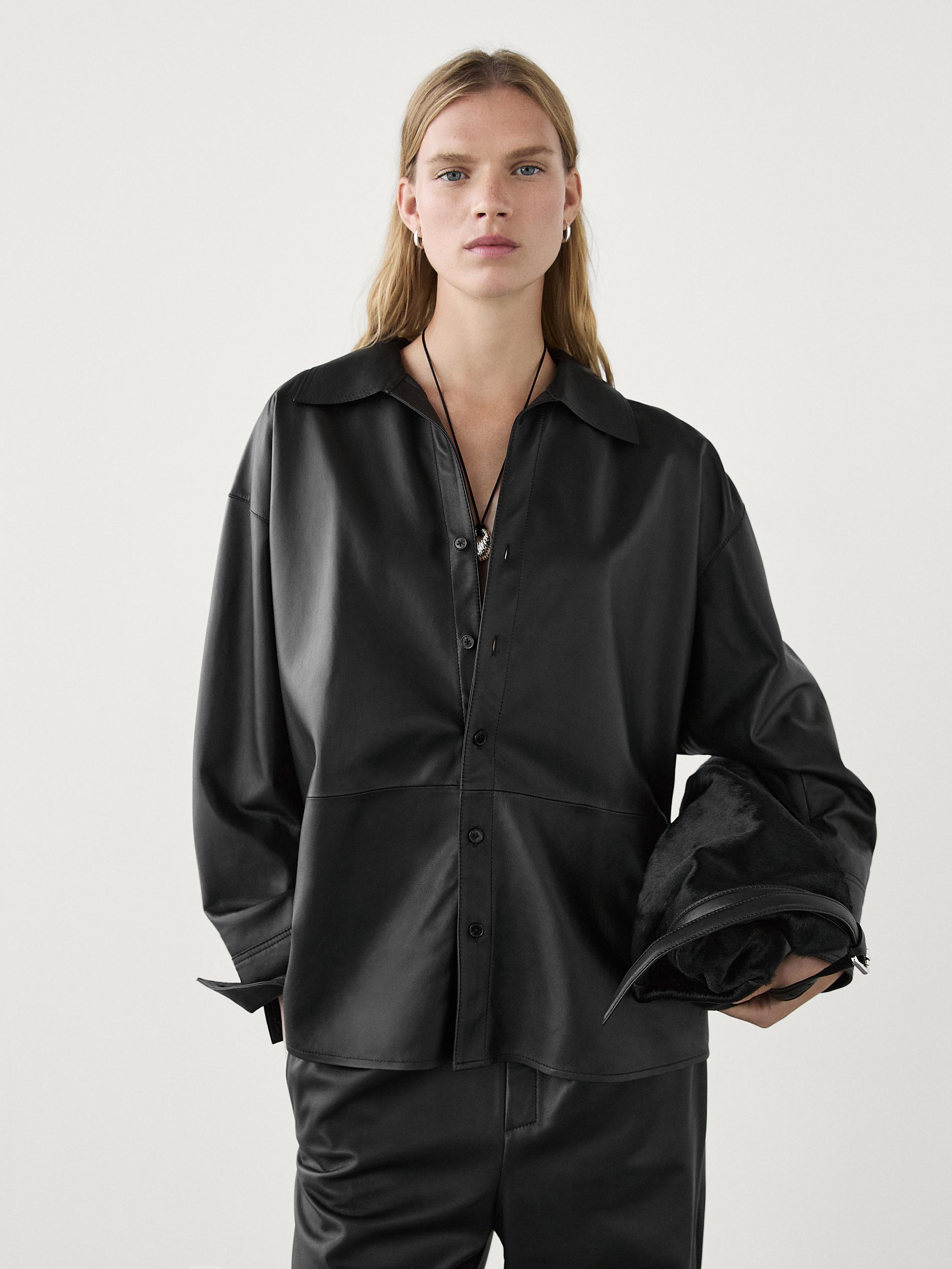 Leather Jackets for Women Massimo Dutti