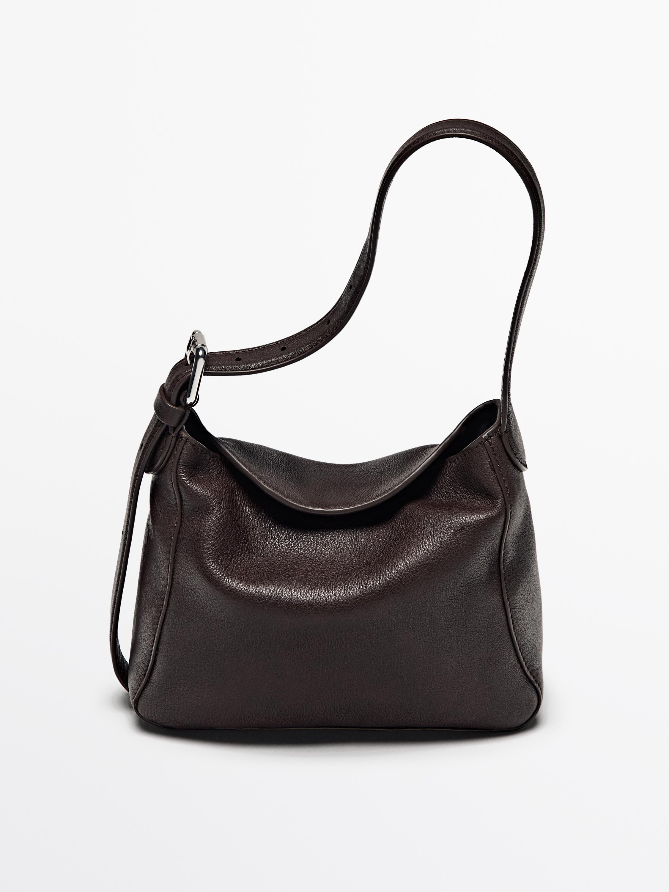 Nappa Leather Mini Bag Brown Mole Brown Black Accessories nappa-leather-mini-bag-brown-mole-brown-black-accessories