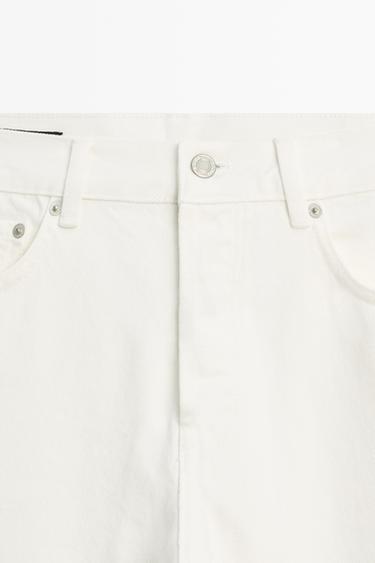 Mid-waist straight-leg jeans — Off white 4