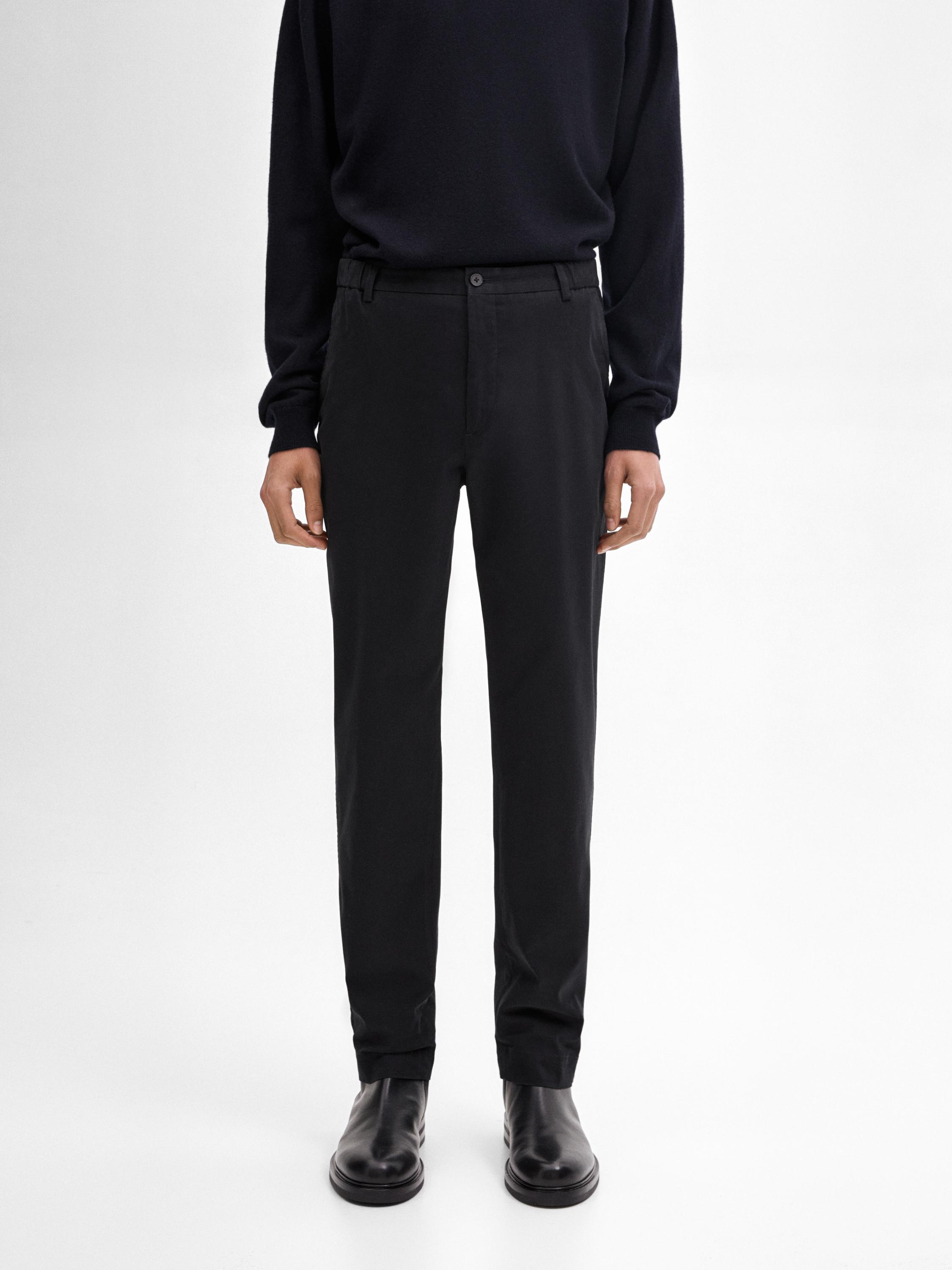 Fashion man tapered trousers